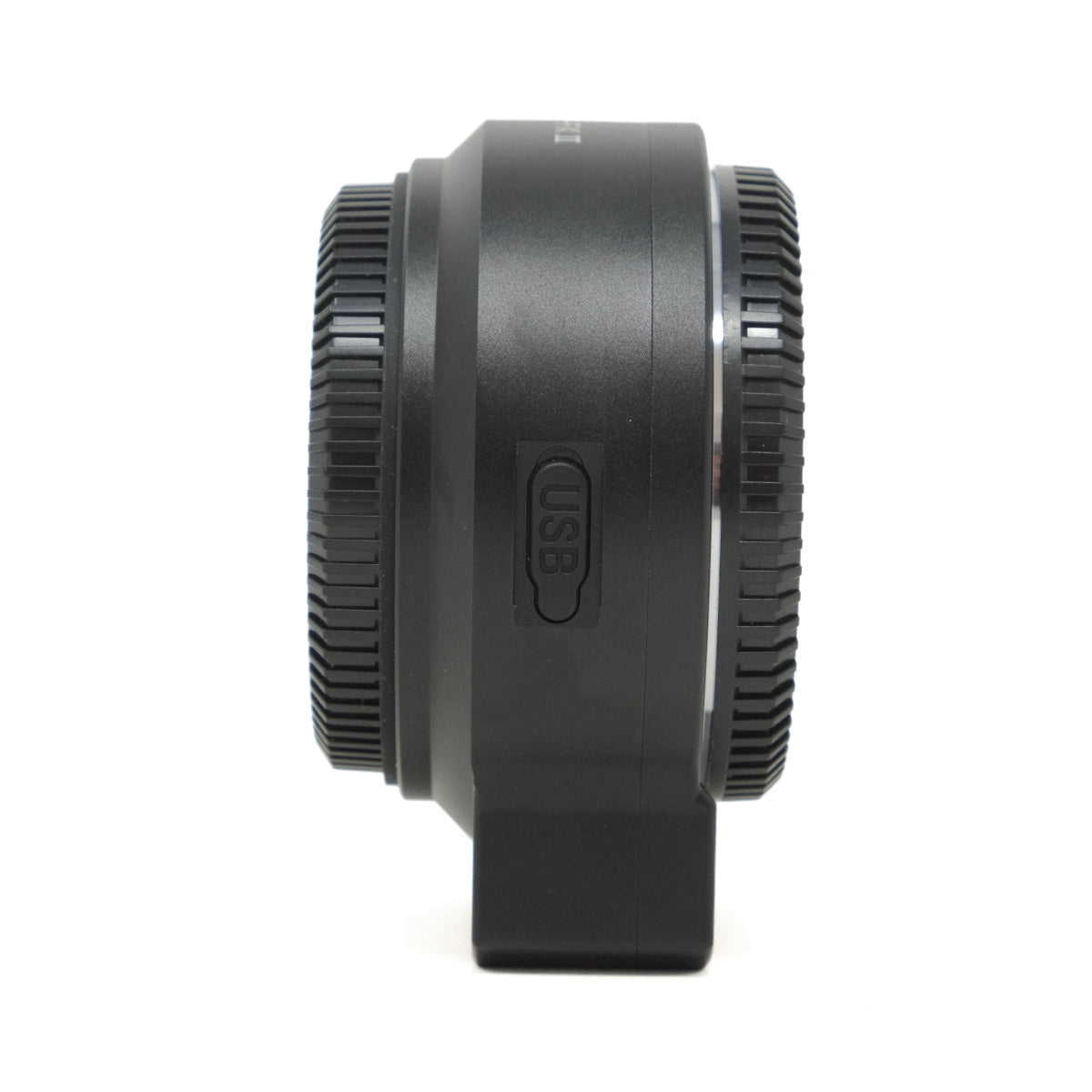 Used Fringer Smart Adapter FR-FTX2 Nikon F to Fuji X Mount - side angle