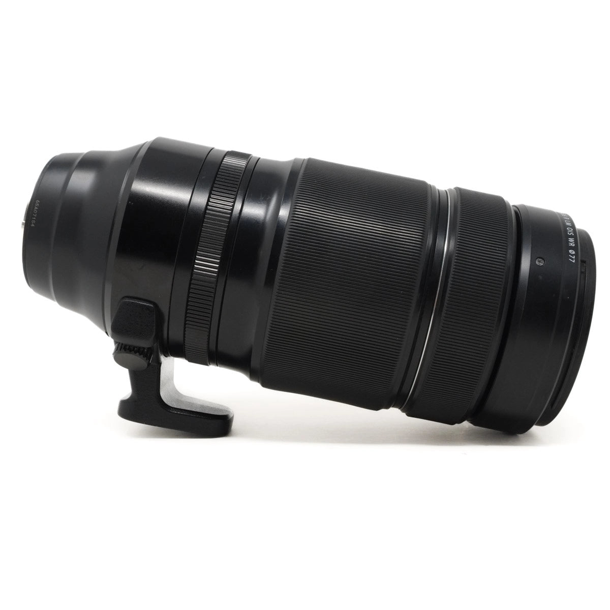 Camera lens on a white background