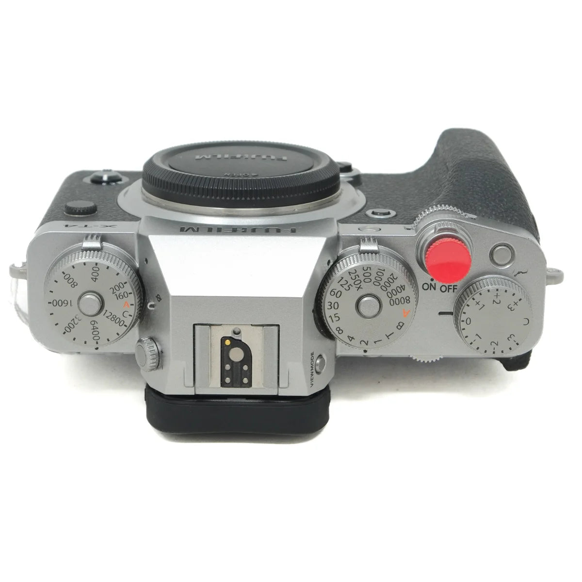 Used Fujifilm X-T4 Mirrorless camera - top angle