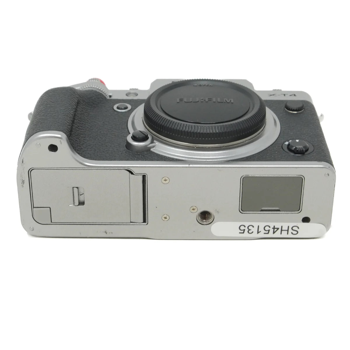 Used Fujifilm X-T4 Mirrorless camera - bottom angle