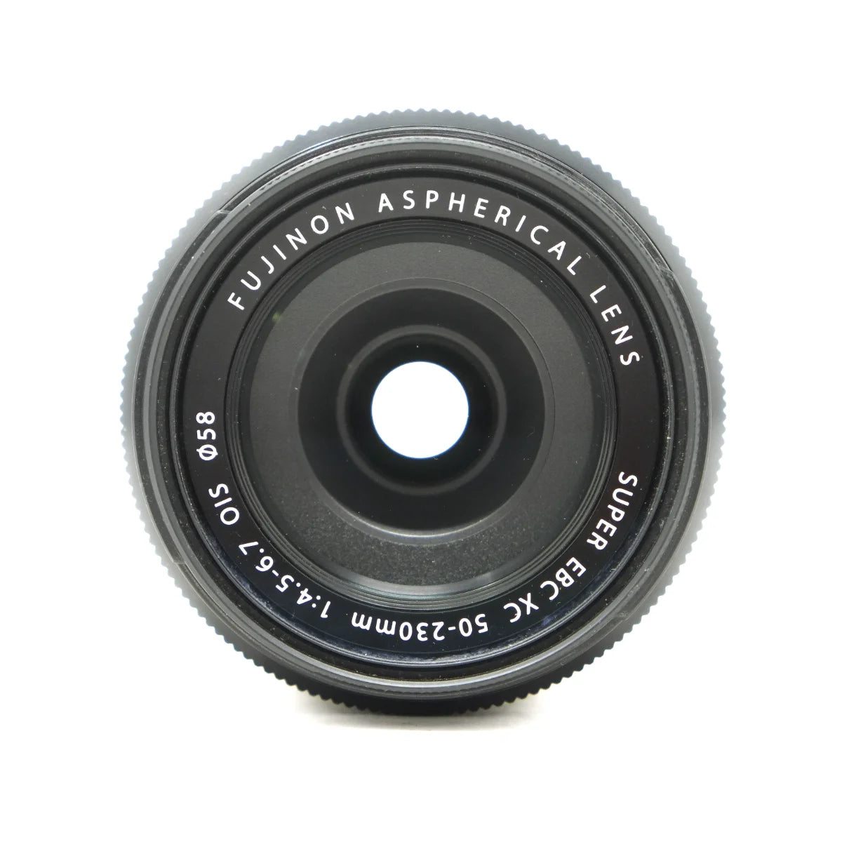 Used Fujifilm XC 50-230mm f4.5-6.7 Lens - top angle