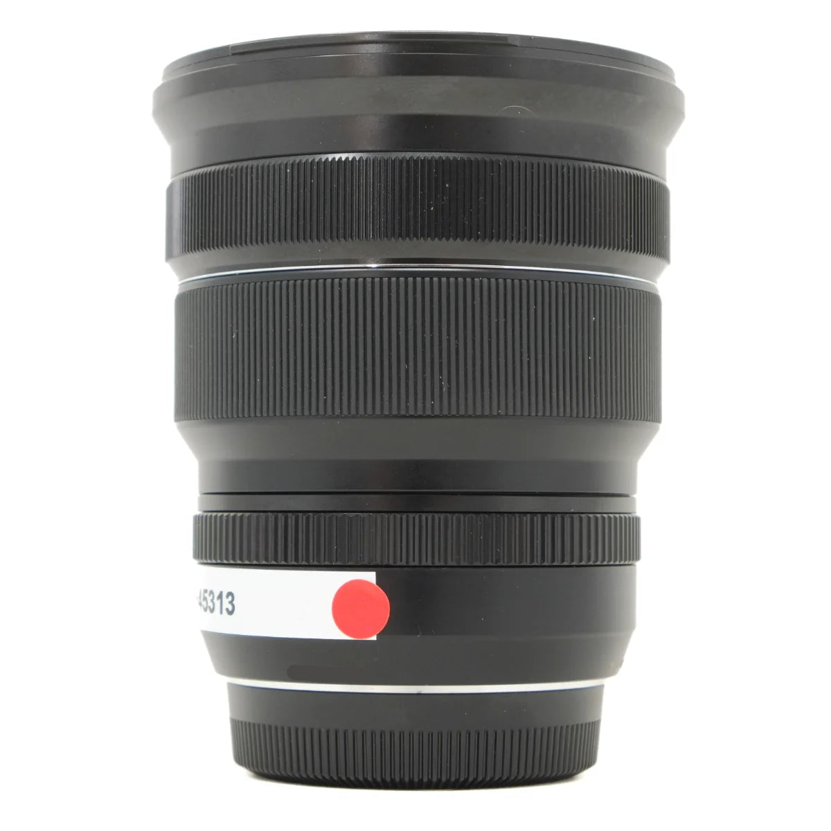 Used Fujifilm XF 10-24mm f4 R OIS lens - side angle