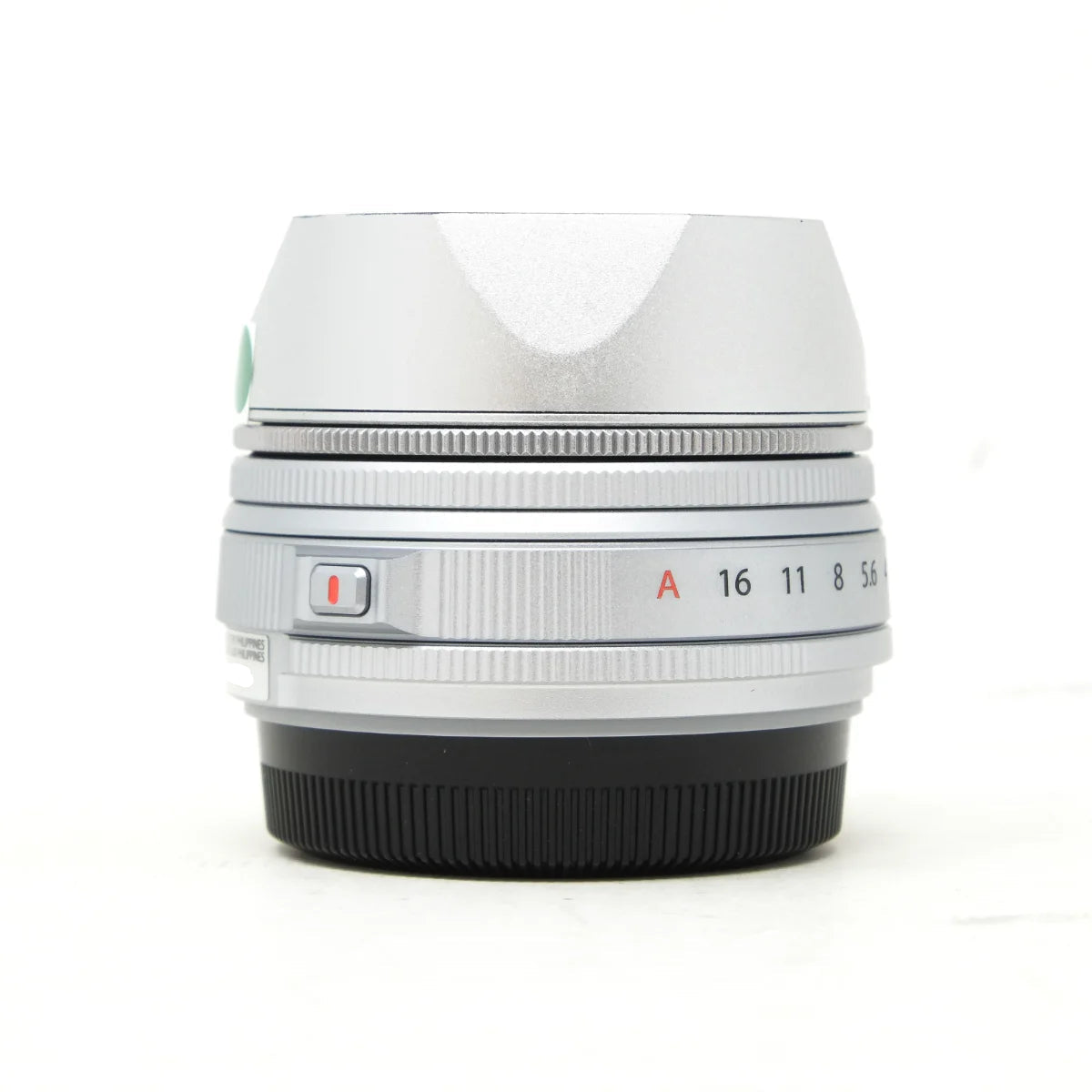 Used Fujifilm XF 23mm F2.8 R WR prime lens - side angle