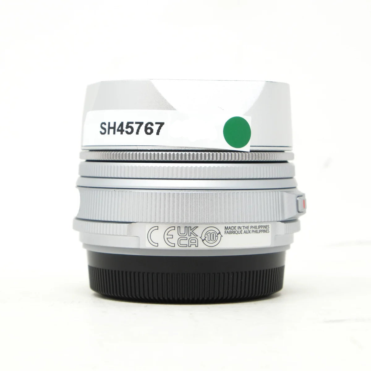 Used Fujifilm XF 23mm F2.8 R WR prime lens - side angle
