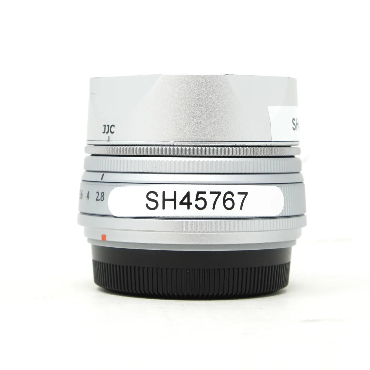 Used Fujifilm XF 23mm F2.8 R WR prime lens - side angle