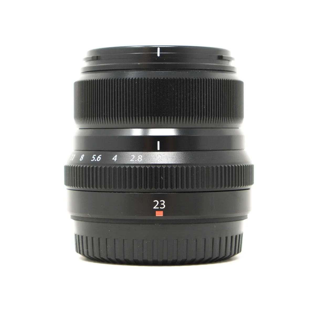 Used Fujifilm XF 23mm F2 R WR Lens - front angle