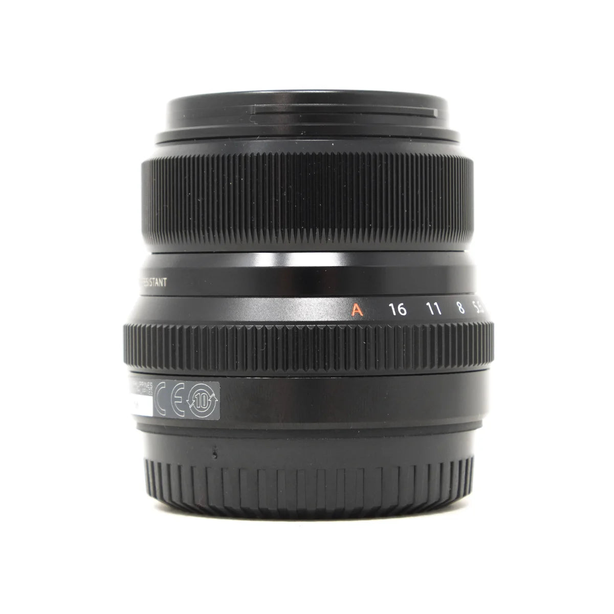 Used Fujifilm XF 23mm F2 R WR Lens - side angle