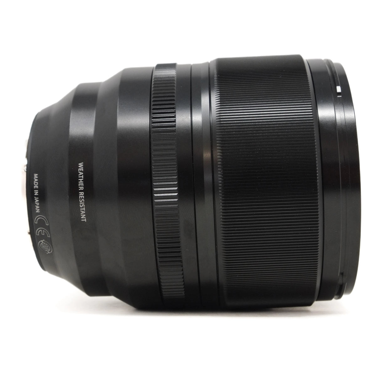 Used Fujifilm XF 50mm F1.0 R WR Prime lens - side angle