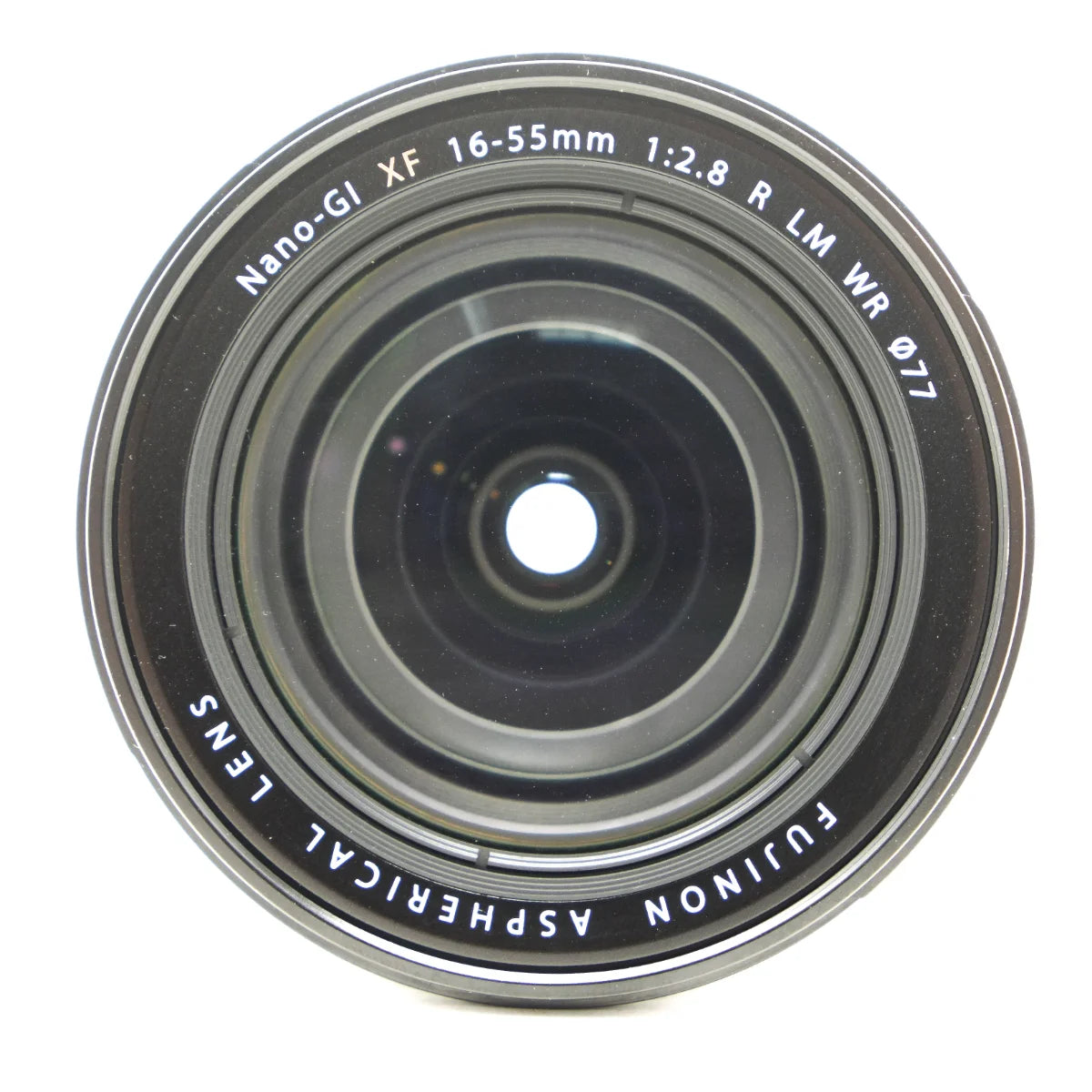 Used Fujifilm Xf 16-55mm F2.8 R LM WR Lens - top angle