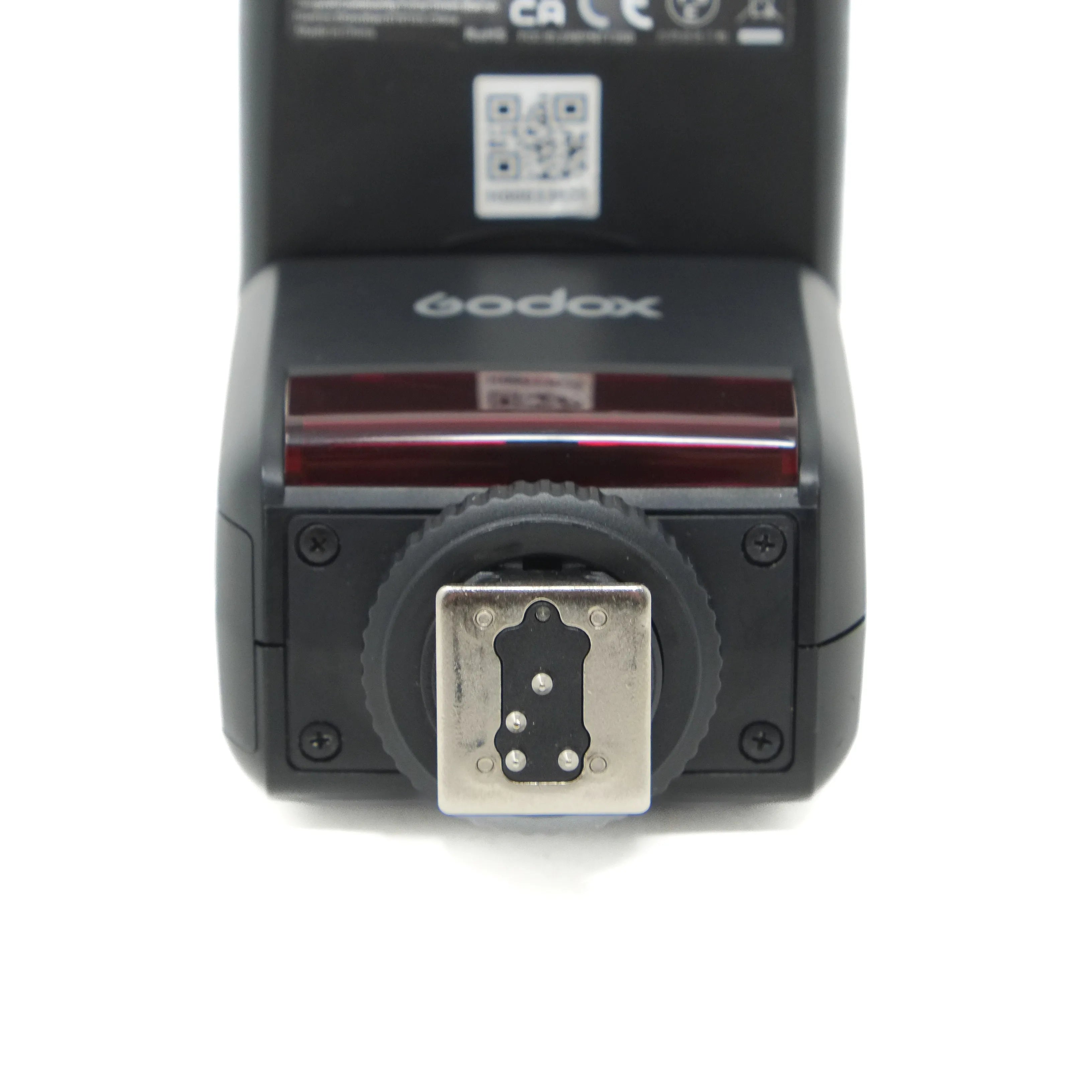 Godox flash unit with a white background