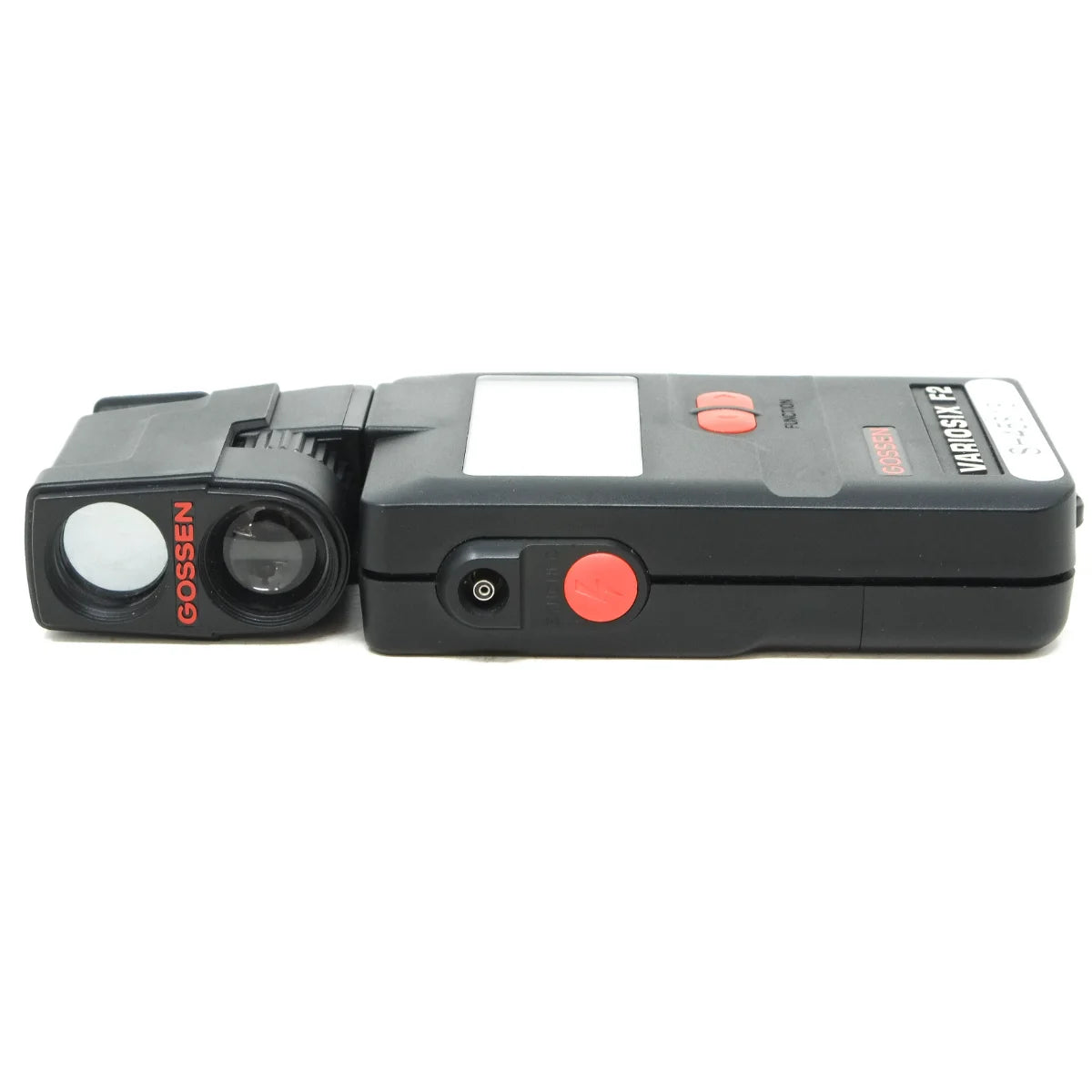 Used Gossen Variosix F2 Light meter - side angle