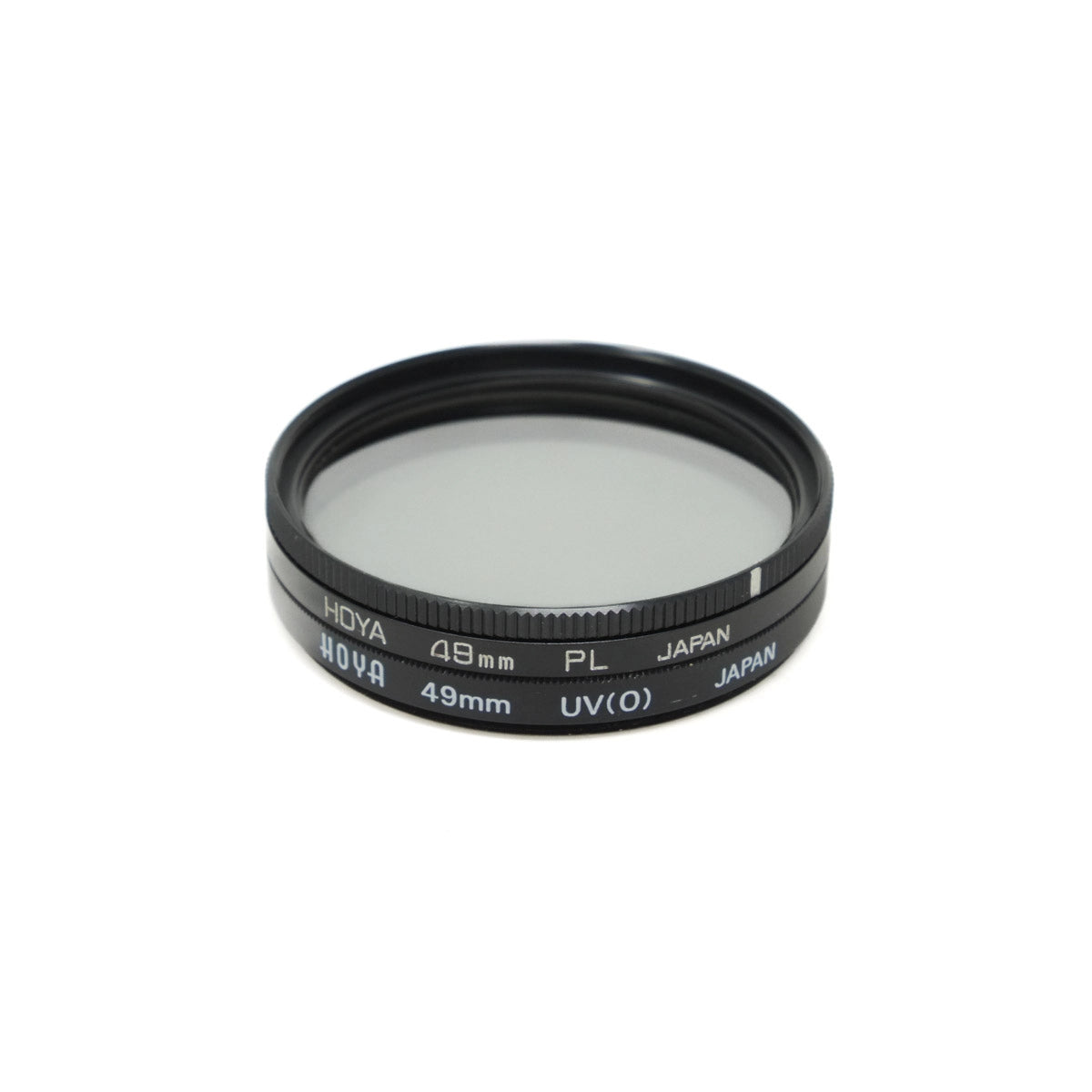Camera lens filter with Hoya branding on a white background