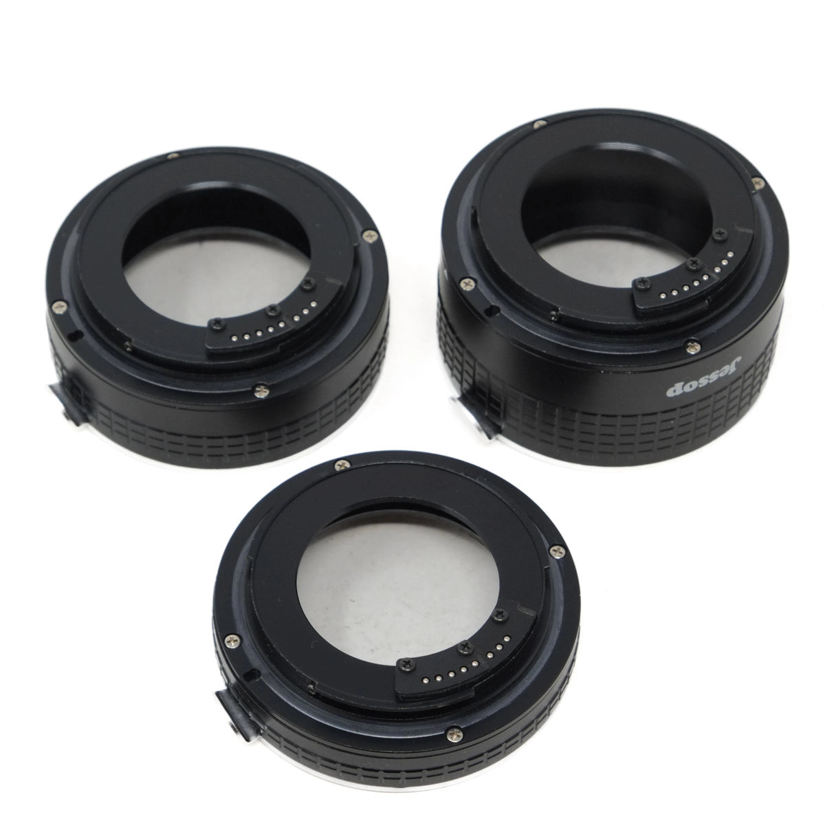 Used Jesspos Extension tube set for Canon EOS EF fitting - bottom angle
