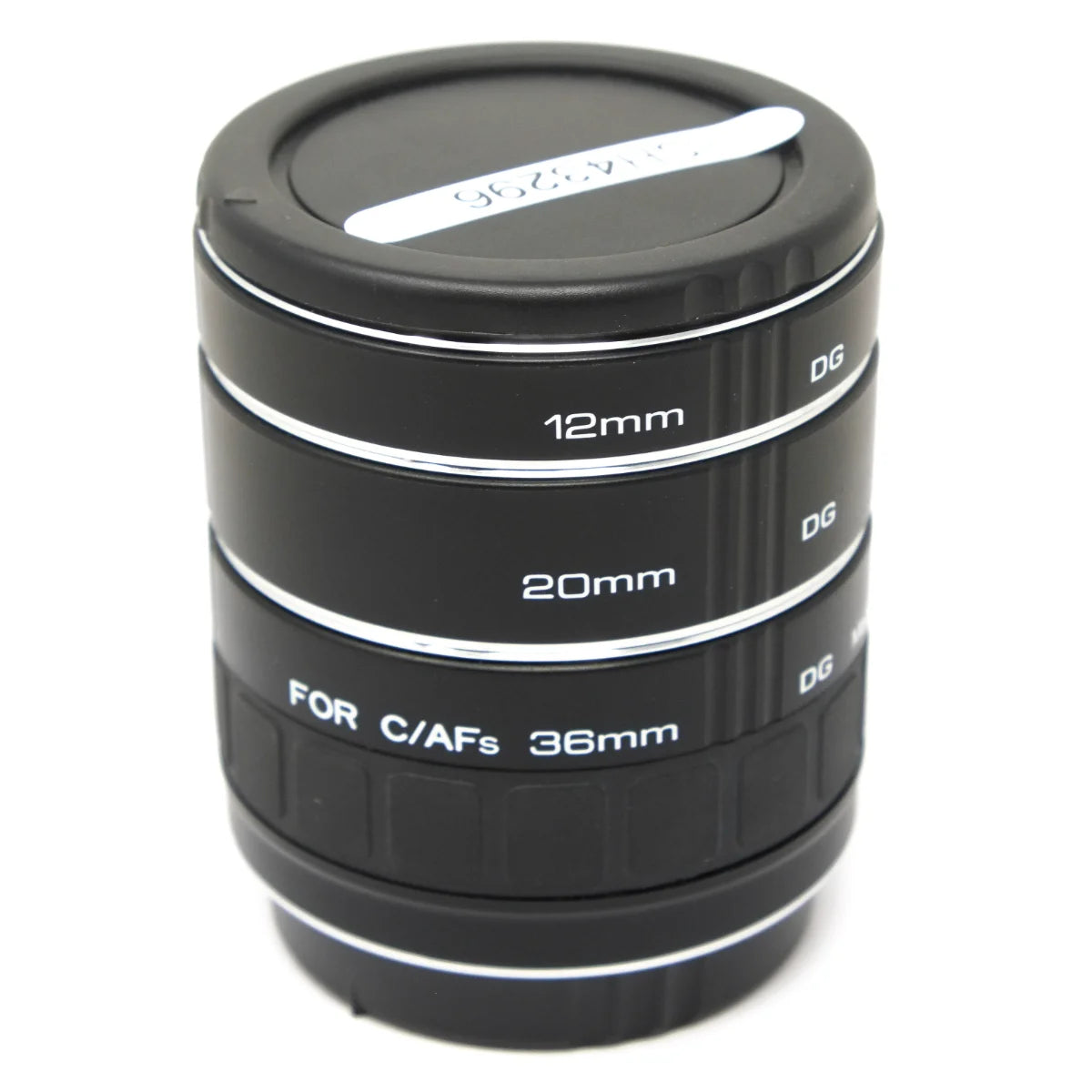 Used Kenko Extension tube set for Canon EF Mount - front angle