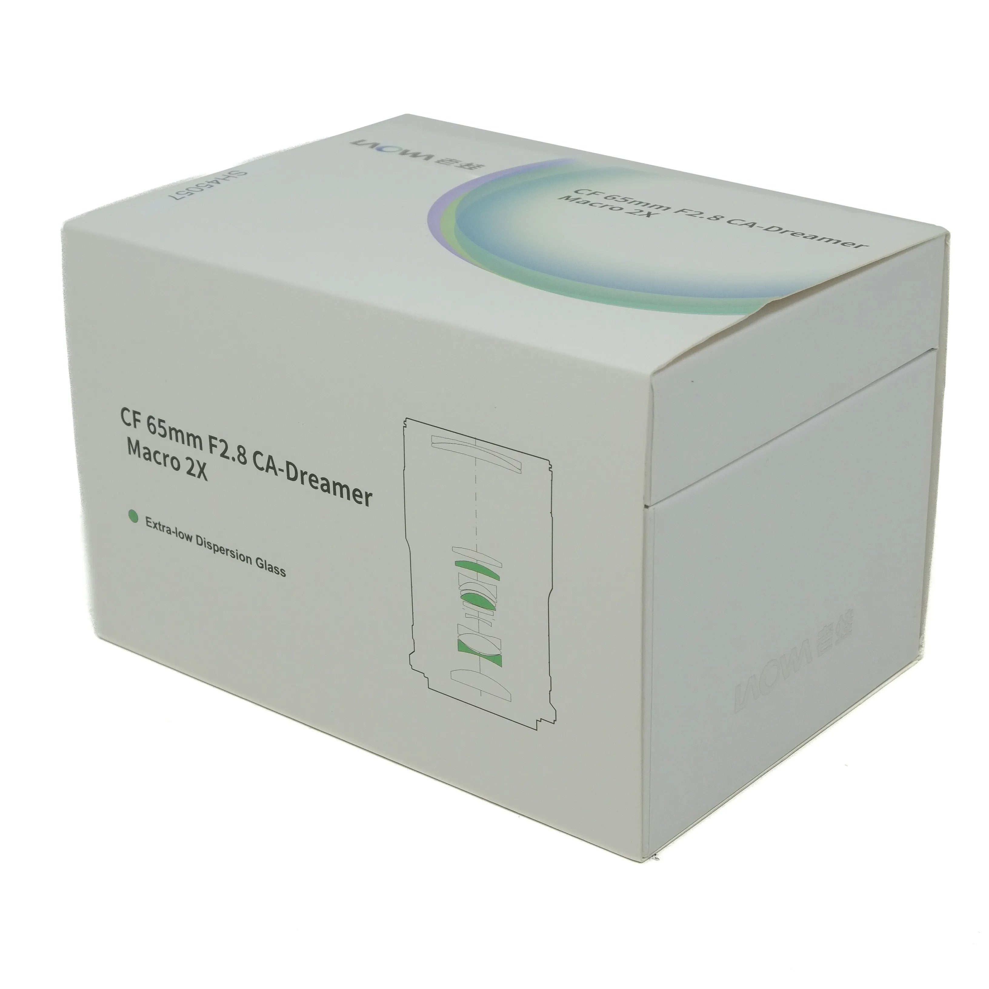 White box with technical specifications on a white background