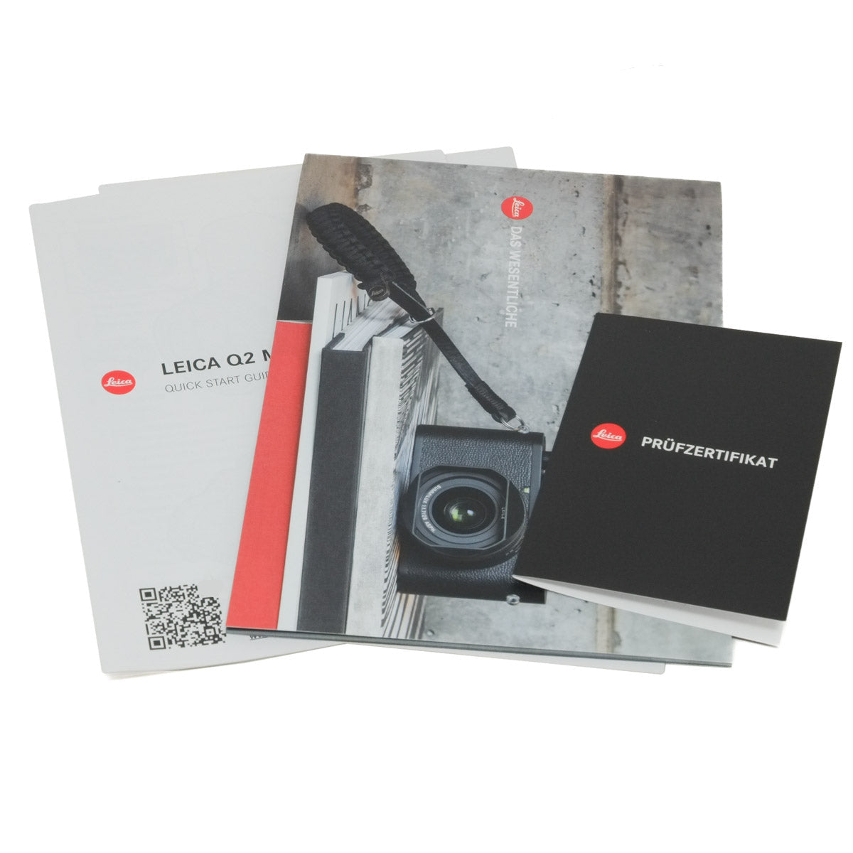 Used Leica Q2 Monochrom "Reporter" Limited Edition Camera - instructions