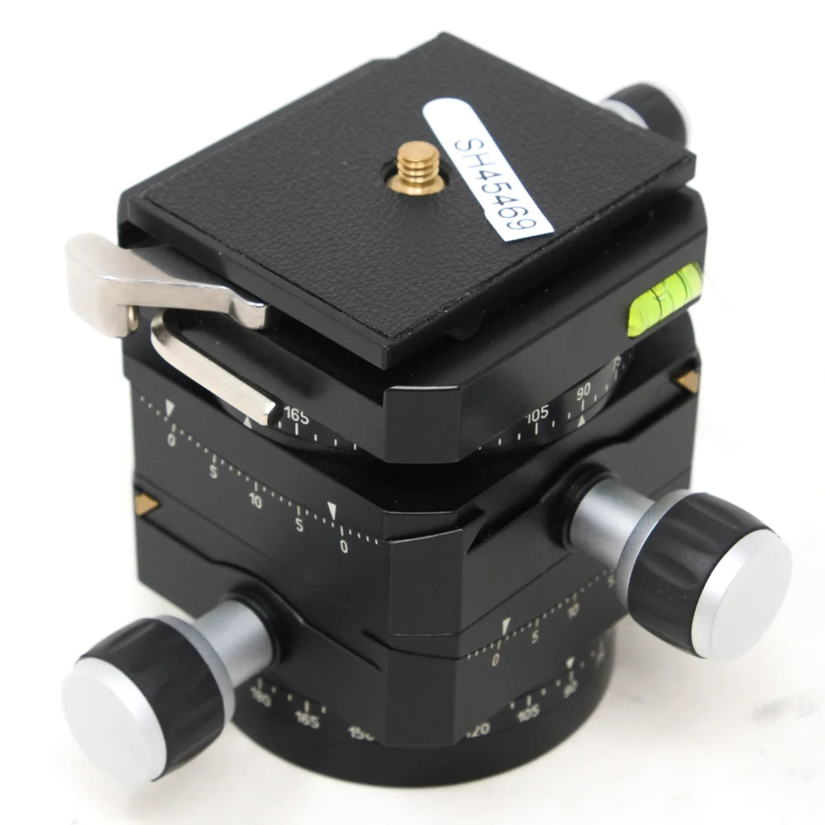 Used Linhof 3D Micro with DoveTail Track Head - side angle