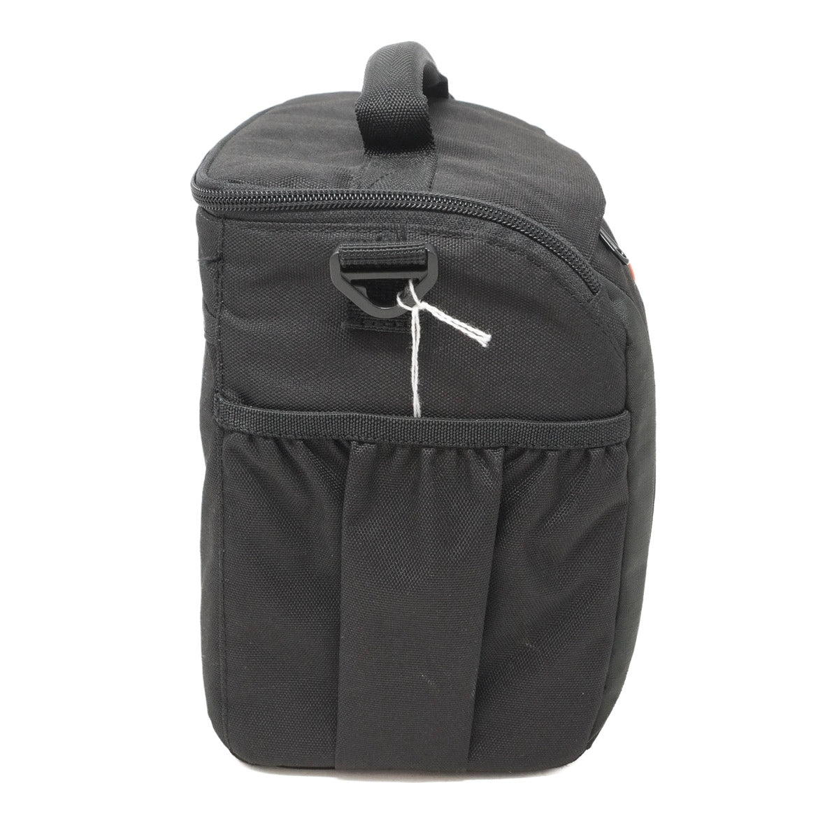 Used Lowepro shoulder case for DSLR and extra lenses - side angle