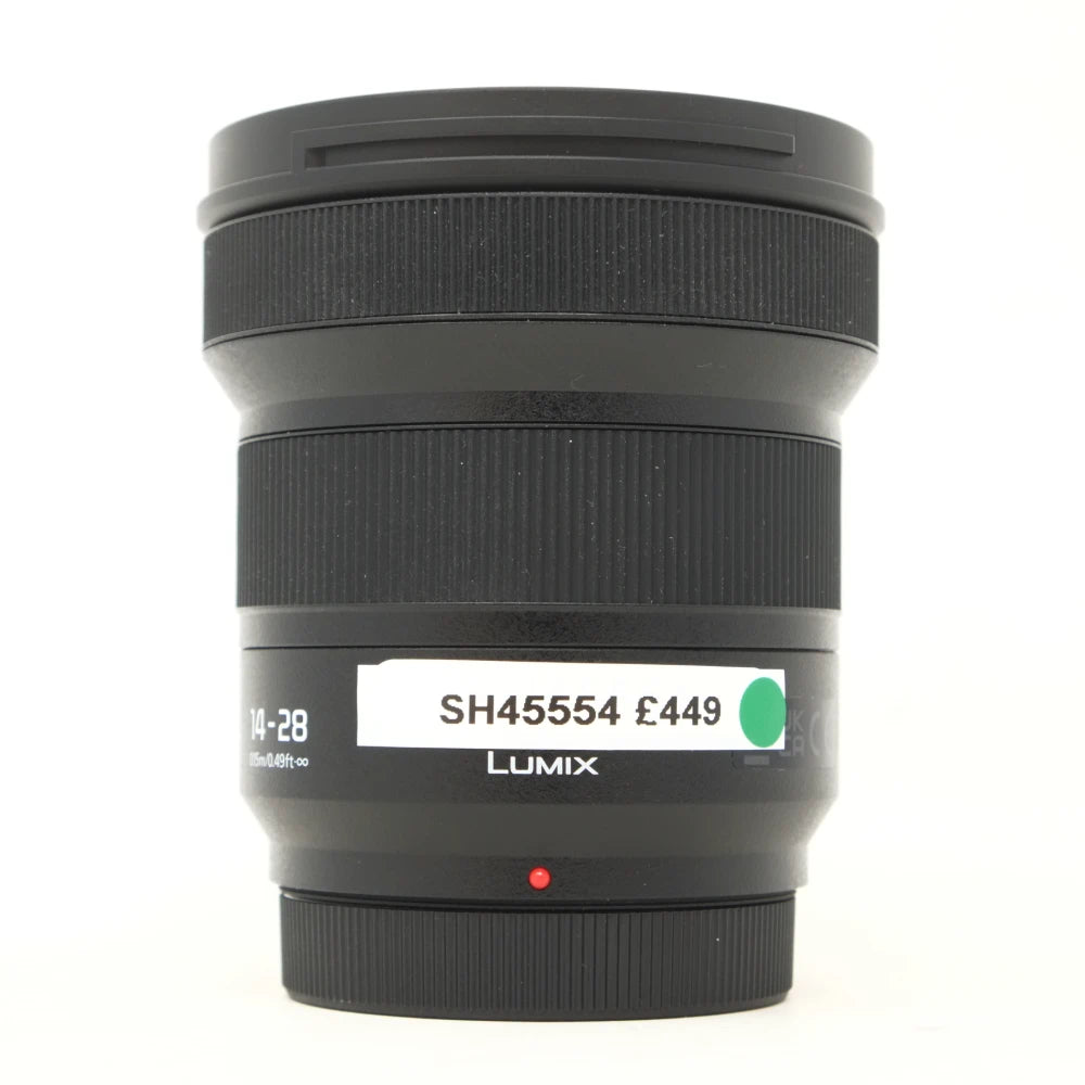 Used Lumix S 14-28mm F4-5.6 lens in L Mount (Boxed SH45554)