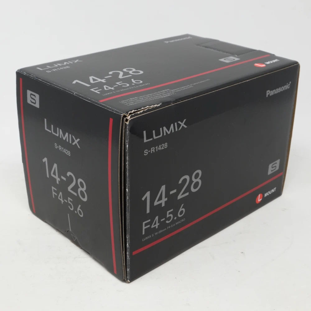 Used Lumix S 14-28mm F4-5.6 lens in L Mount (Boxed SH45554)