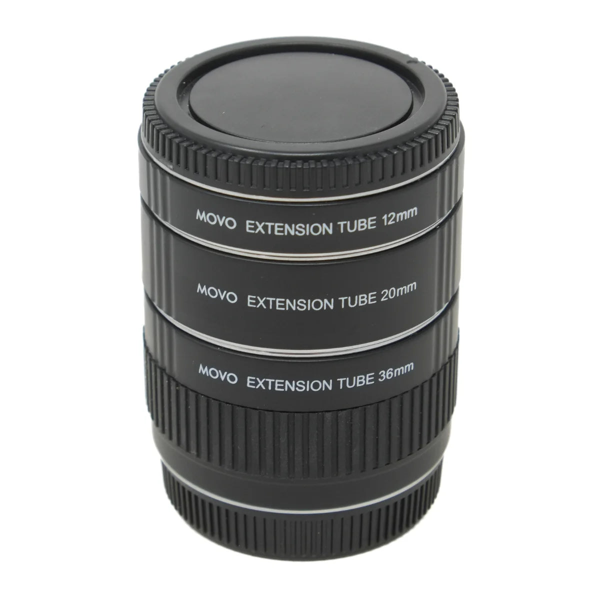 Used MOVO Extension Tube Set in Olympus 4/Thirds mount - front angle