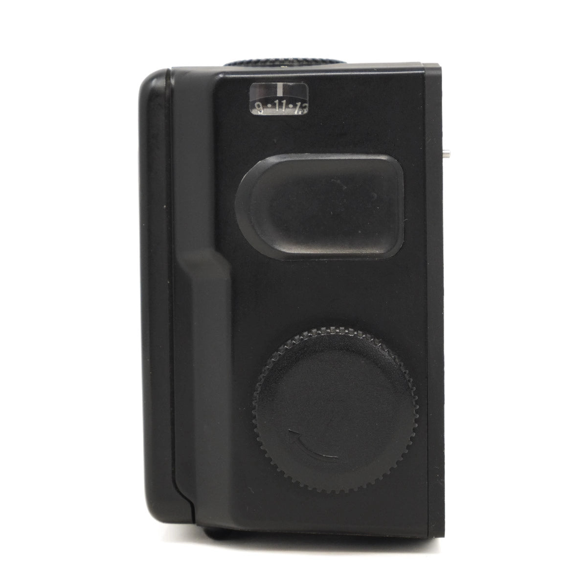 Used Mamiya 120 roll film back for Super, Pro and ProTL - side angle