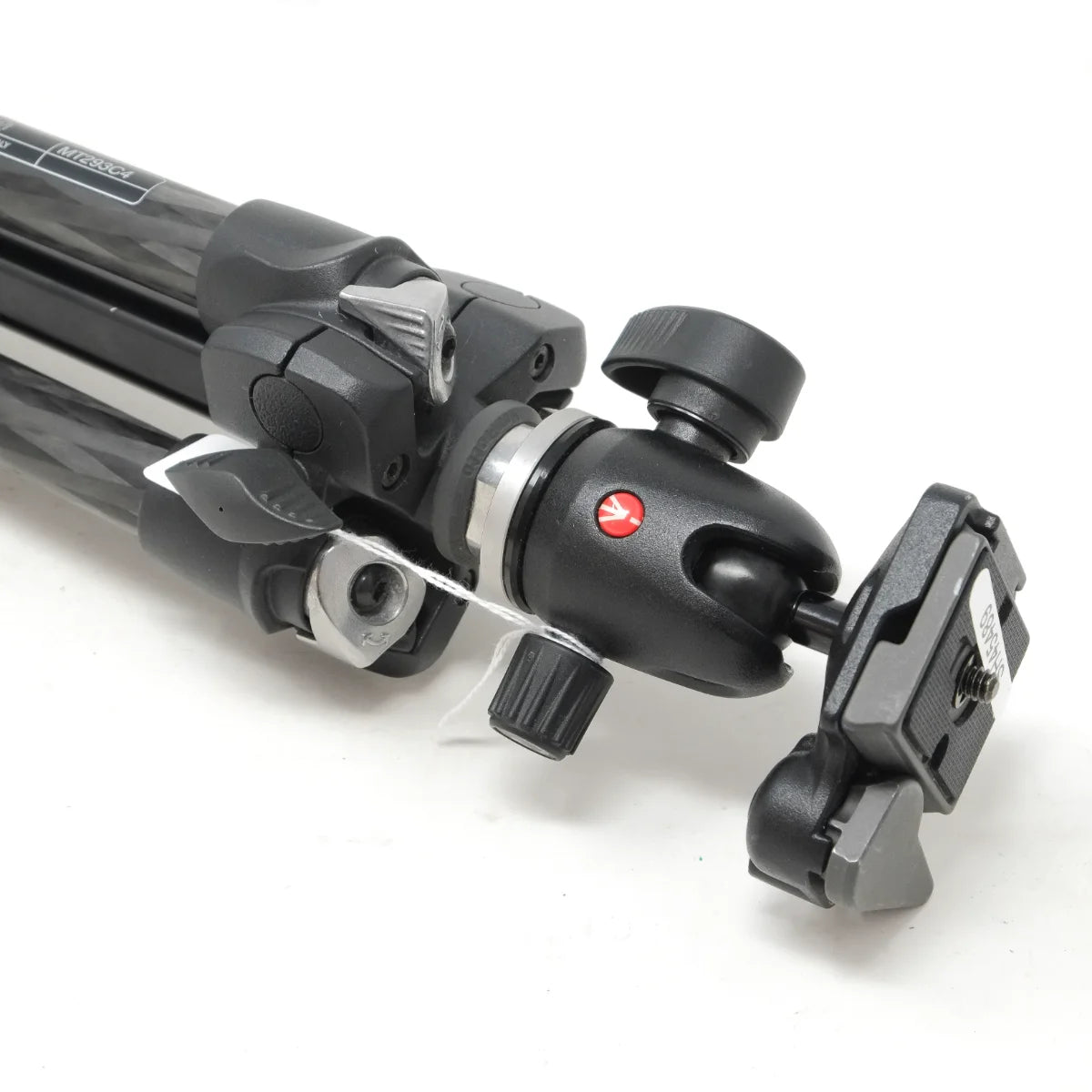 Used Manfrotto MT293C4 Carbon Fibre Travel Tripod - top angle