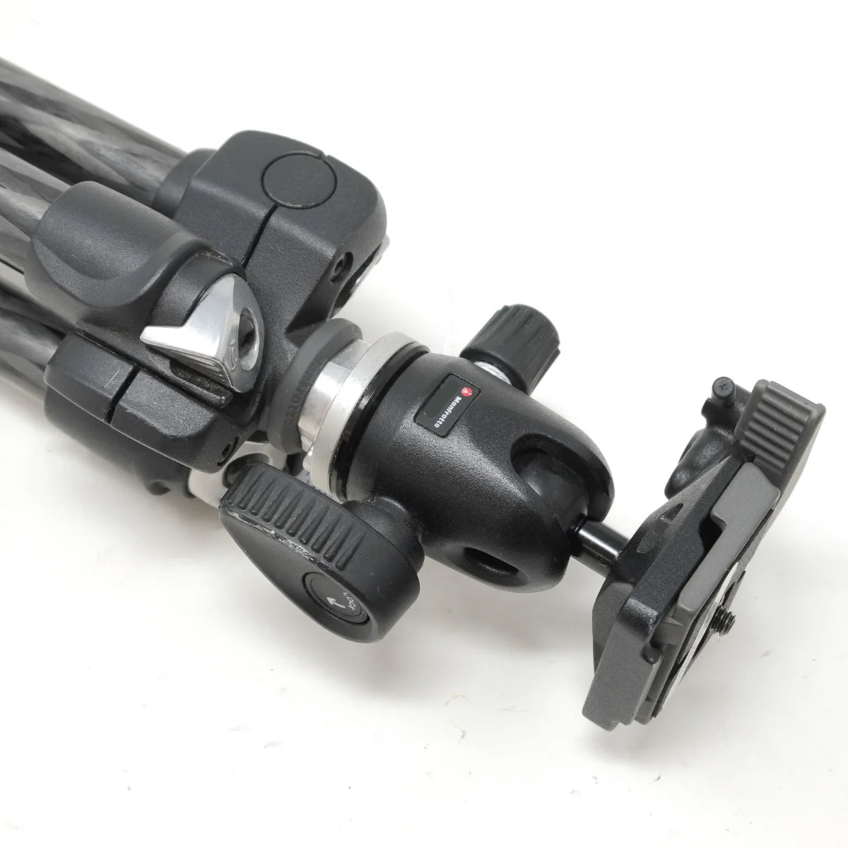 Used Manfrotto MT293C4 Carbon Fibre Travel Tripod - top angle