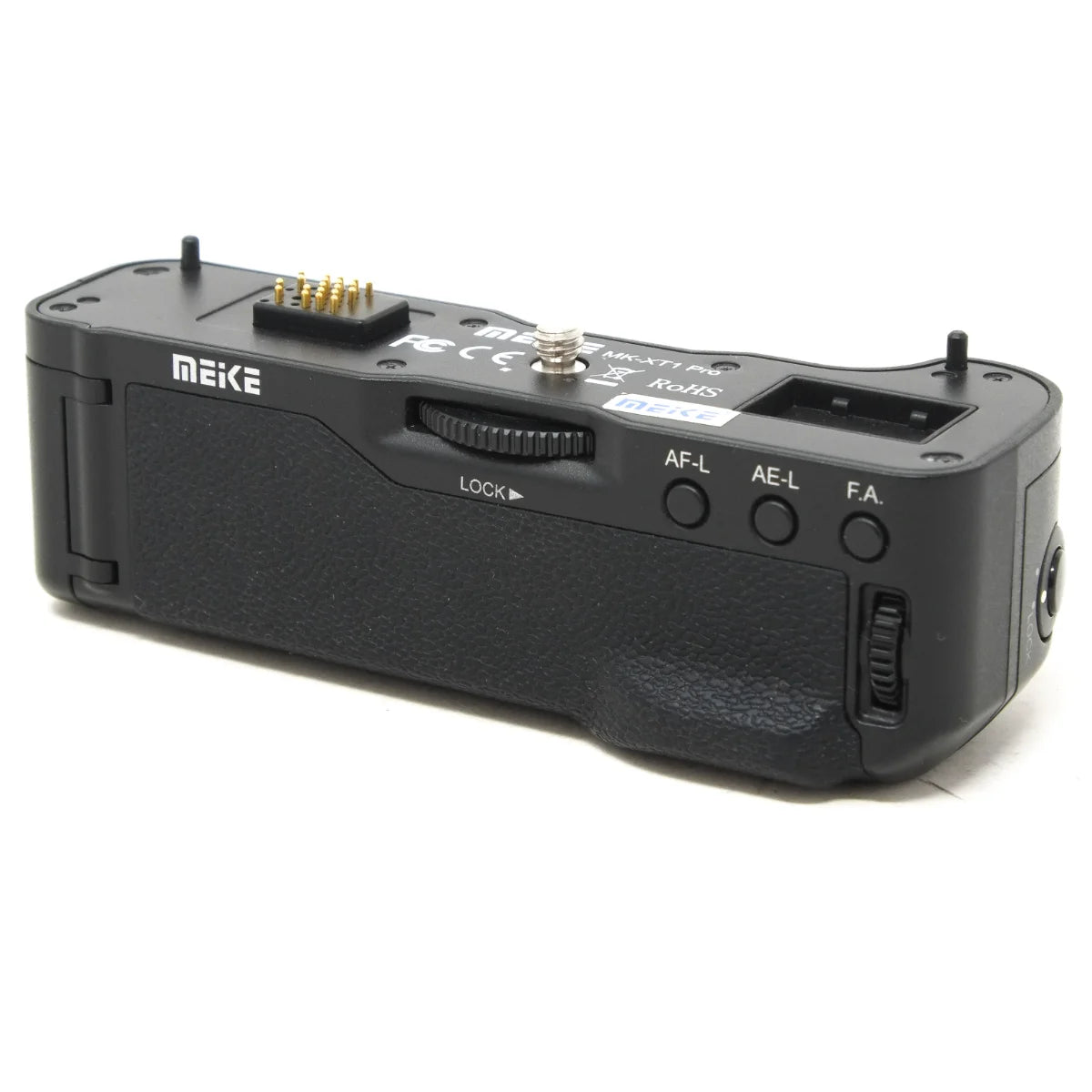 Used Meike MK-XT1 Pro battery grip for Fuji X-T1 Includes battery - back angle