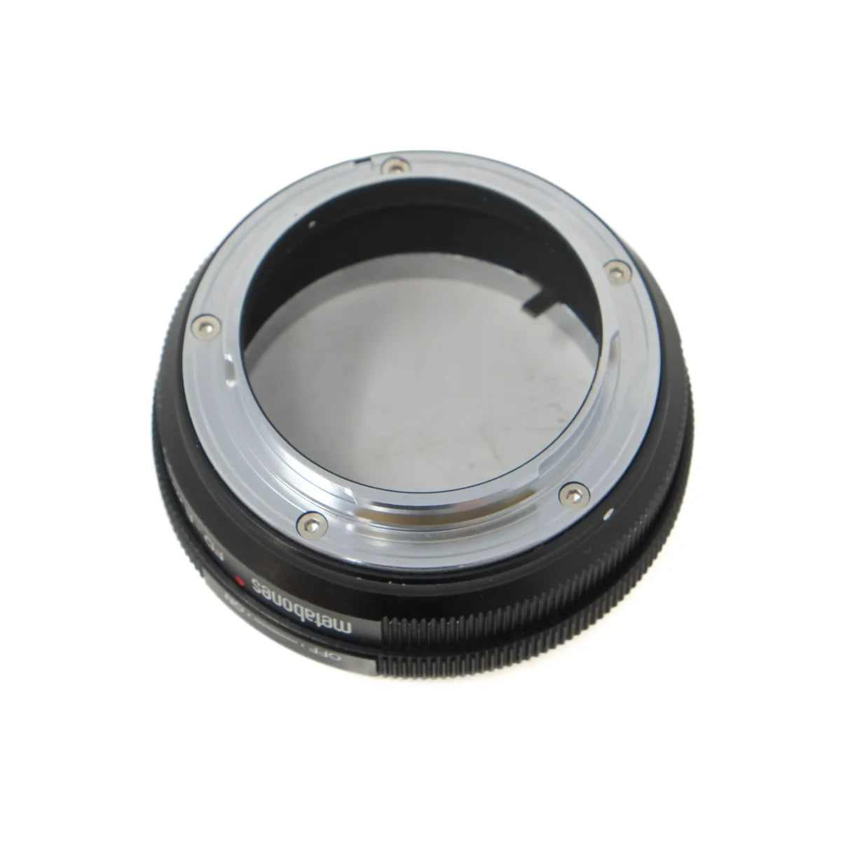 Used Metabones FD-E Mount Adaptor - bottom angle