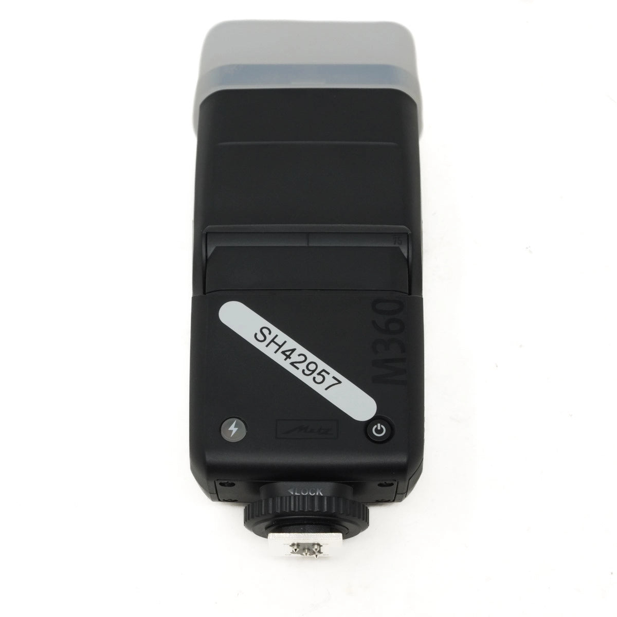 Used Metz M360 Speedlight For Nikon - Back angle