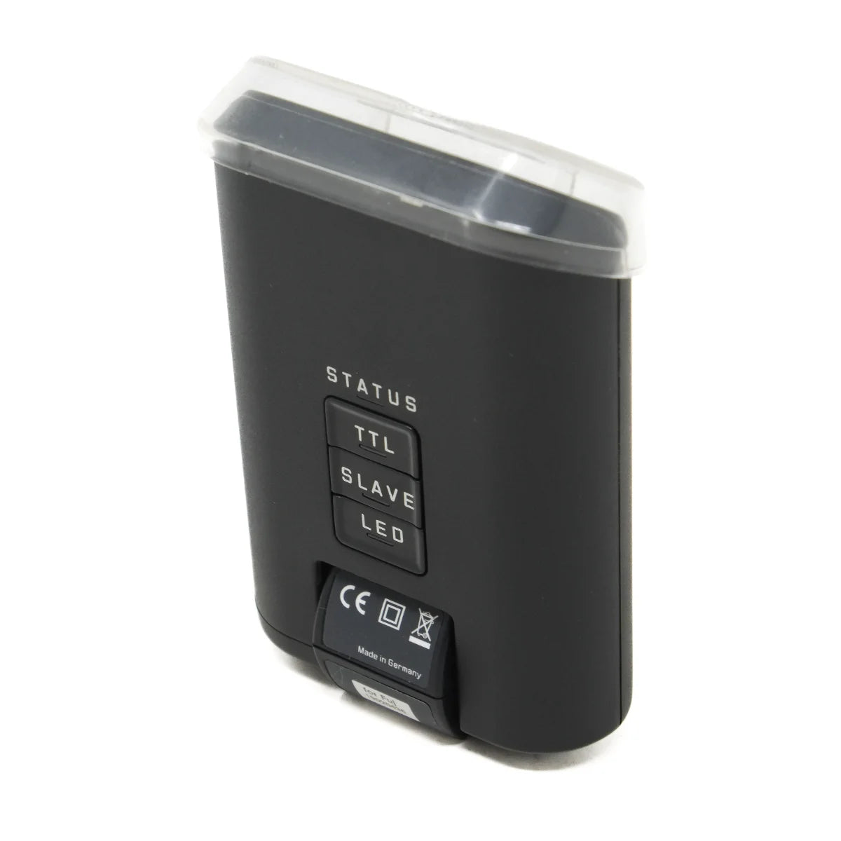 Used Metz compact flash 26 AF-1 for Fujifilm cameras - back angle