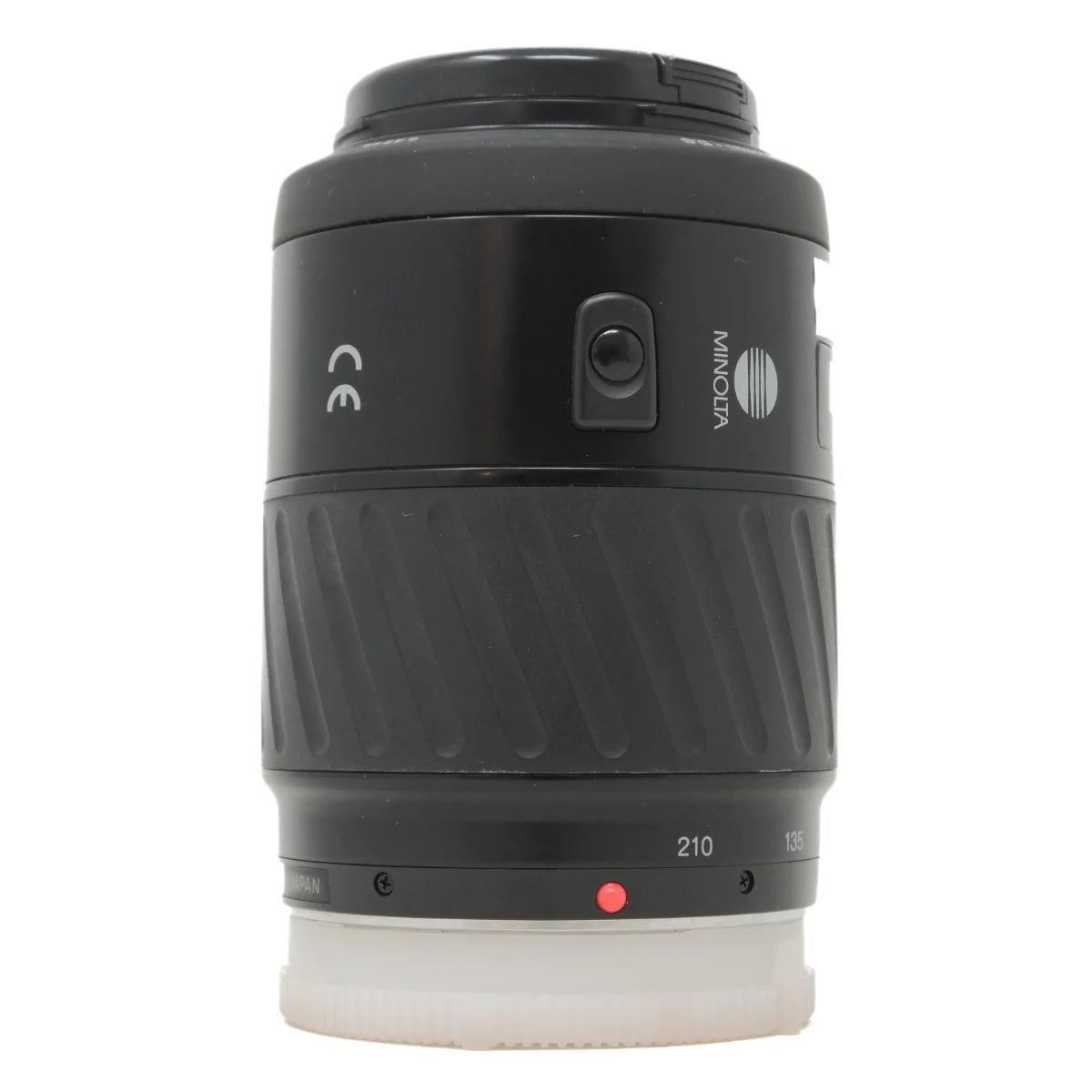 Used Minolta AF Zoom 70-210mm F4.5 in Sony A mount - side angle
