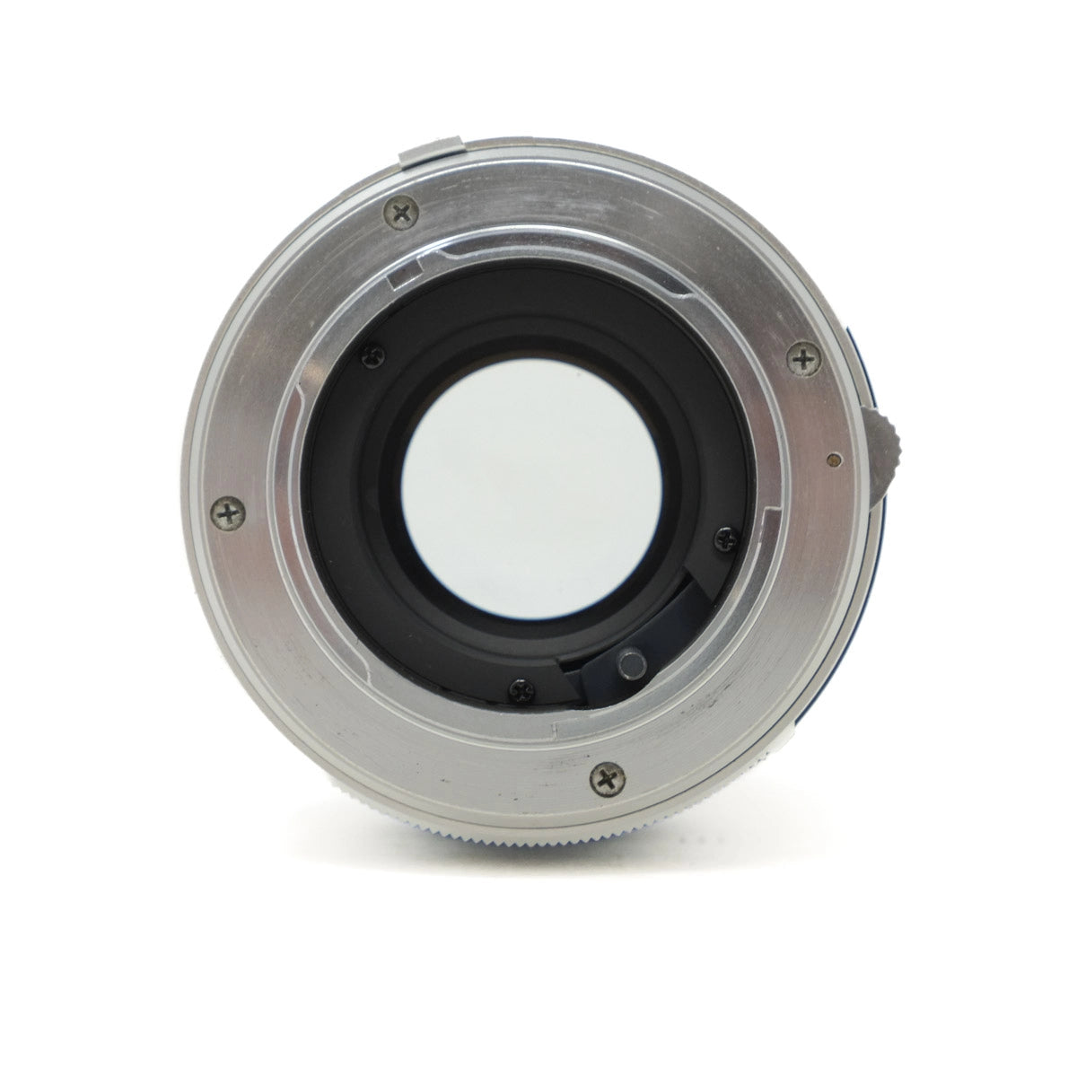 Camera lens on a white background