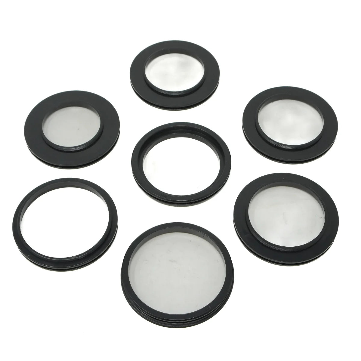 Used Neewer RF550 Macro LED Ring Flash Universal fit - adapter rings