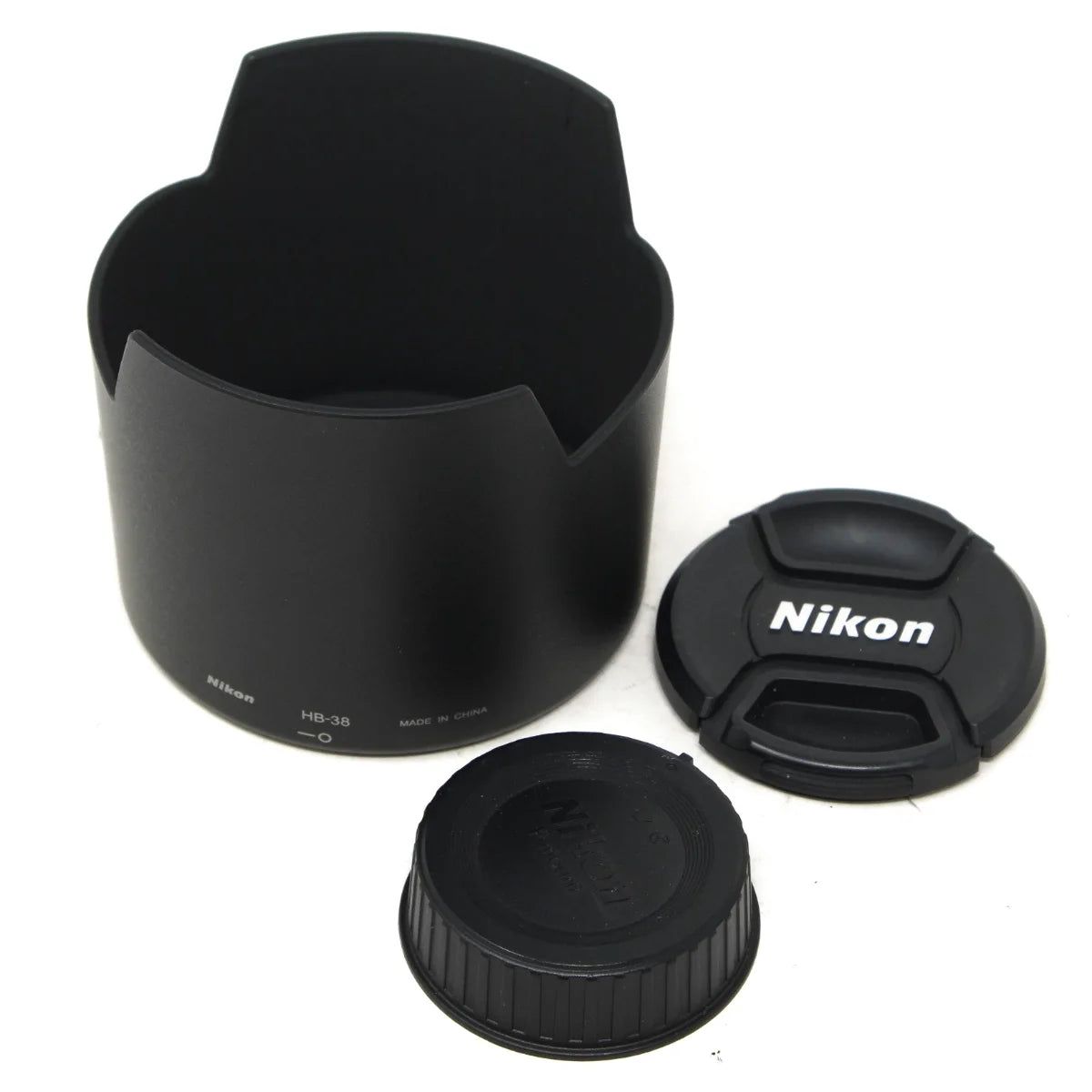 Used Nikon 105mm F2.8G ED VR Micro Nikkor Lens - lens and both caps