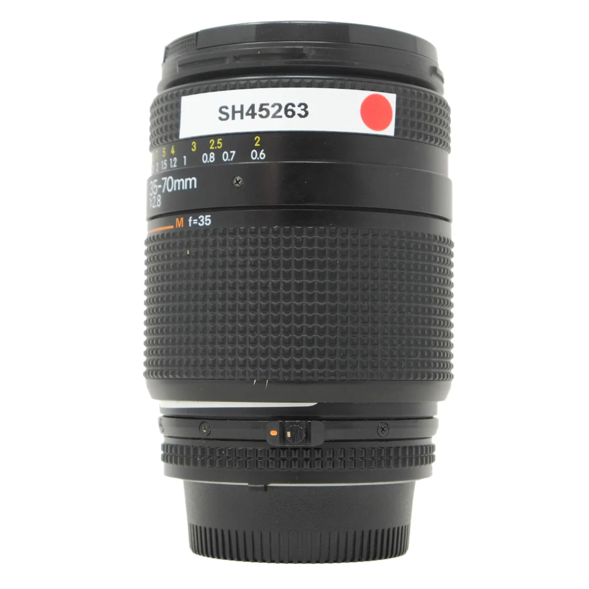 Used Nikon AF 35-70mm f2.8 Nikkor Lens - side angle