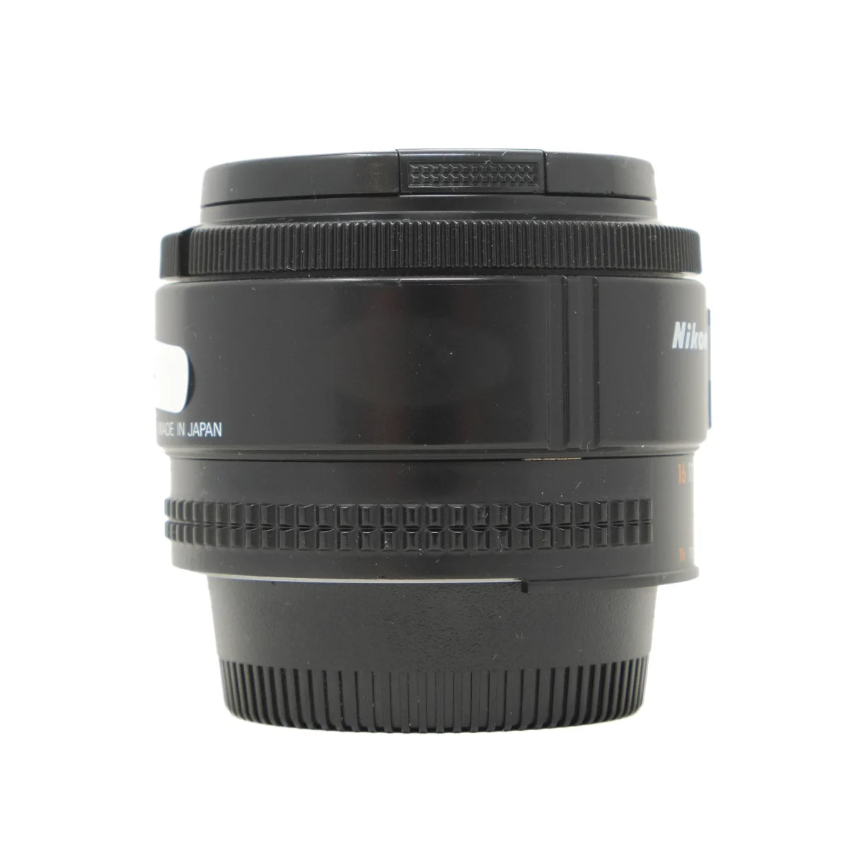 Used Nikon AF 50mm f1.4 (D) Lens - side angle