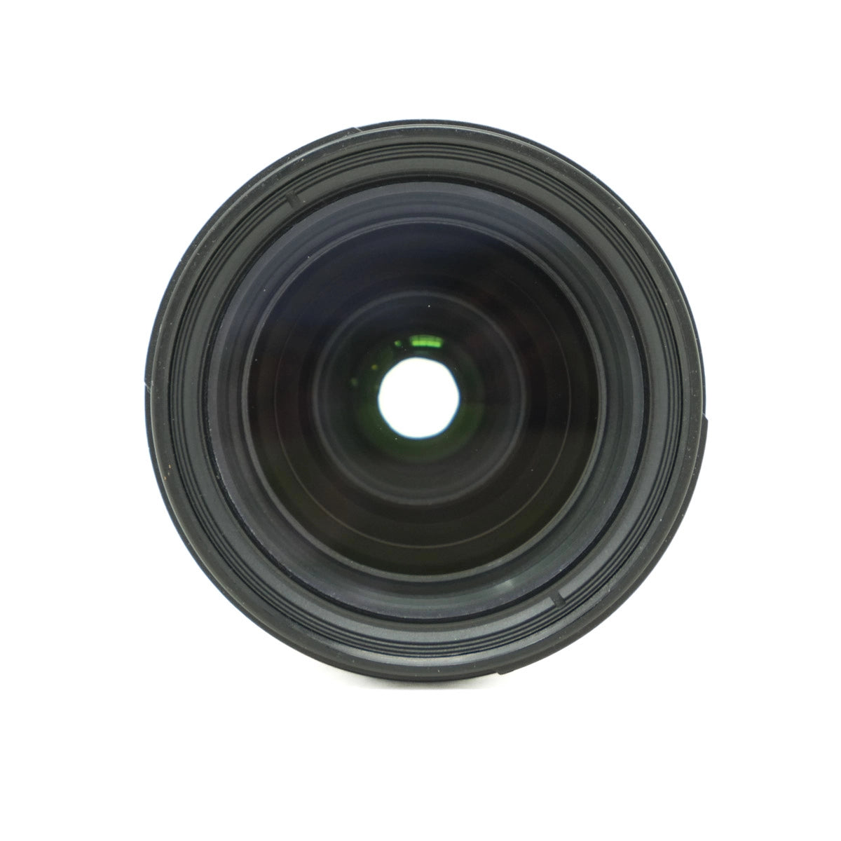 Camera lens on a white background
