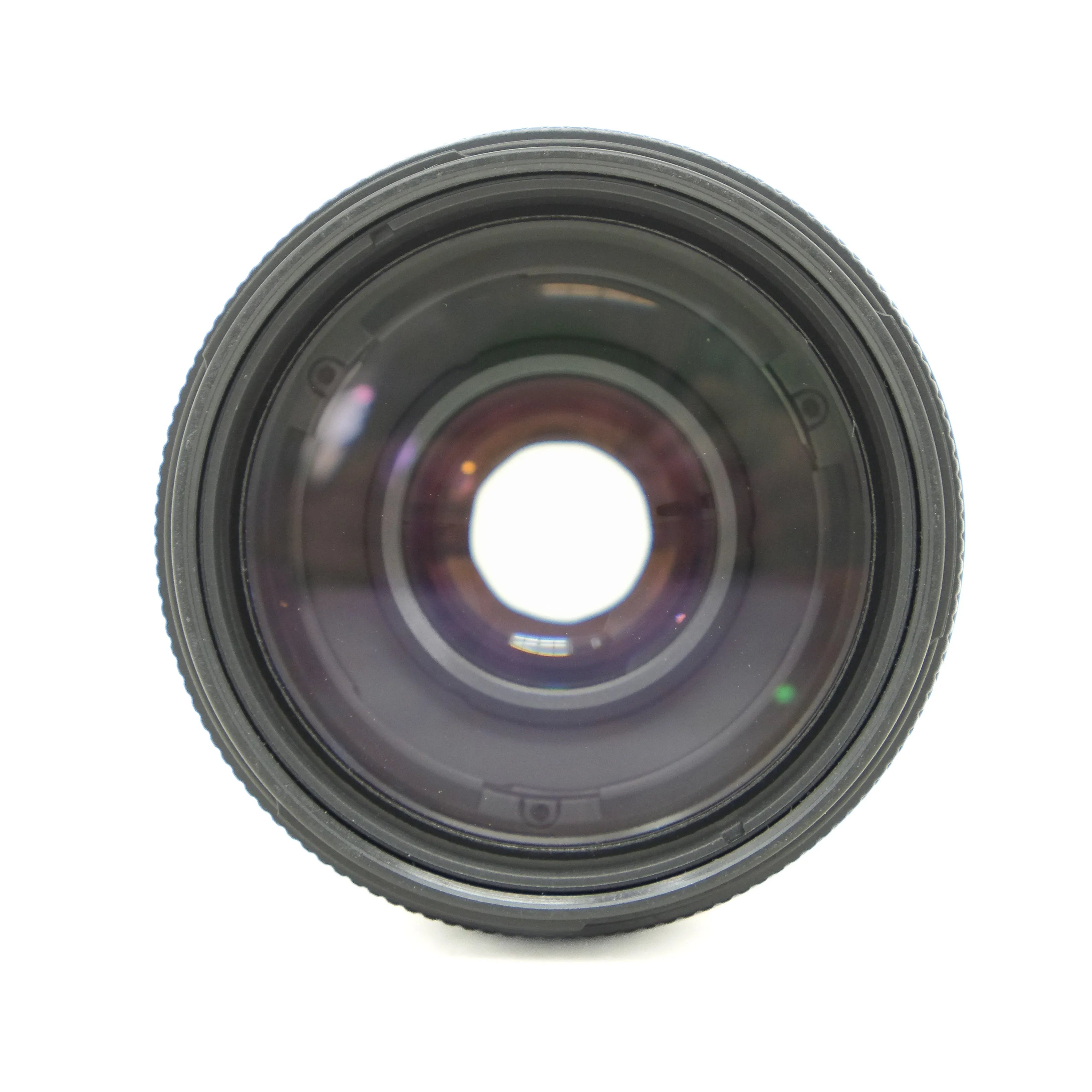 Camera lens on a white background