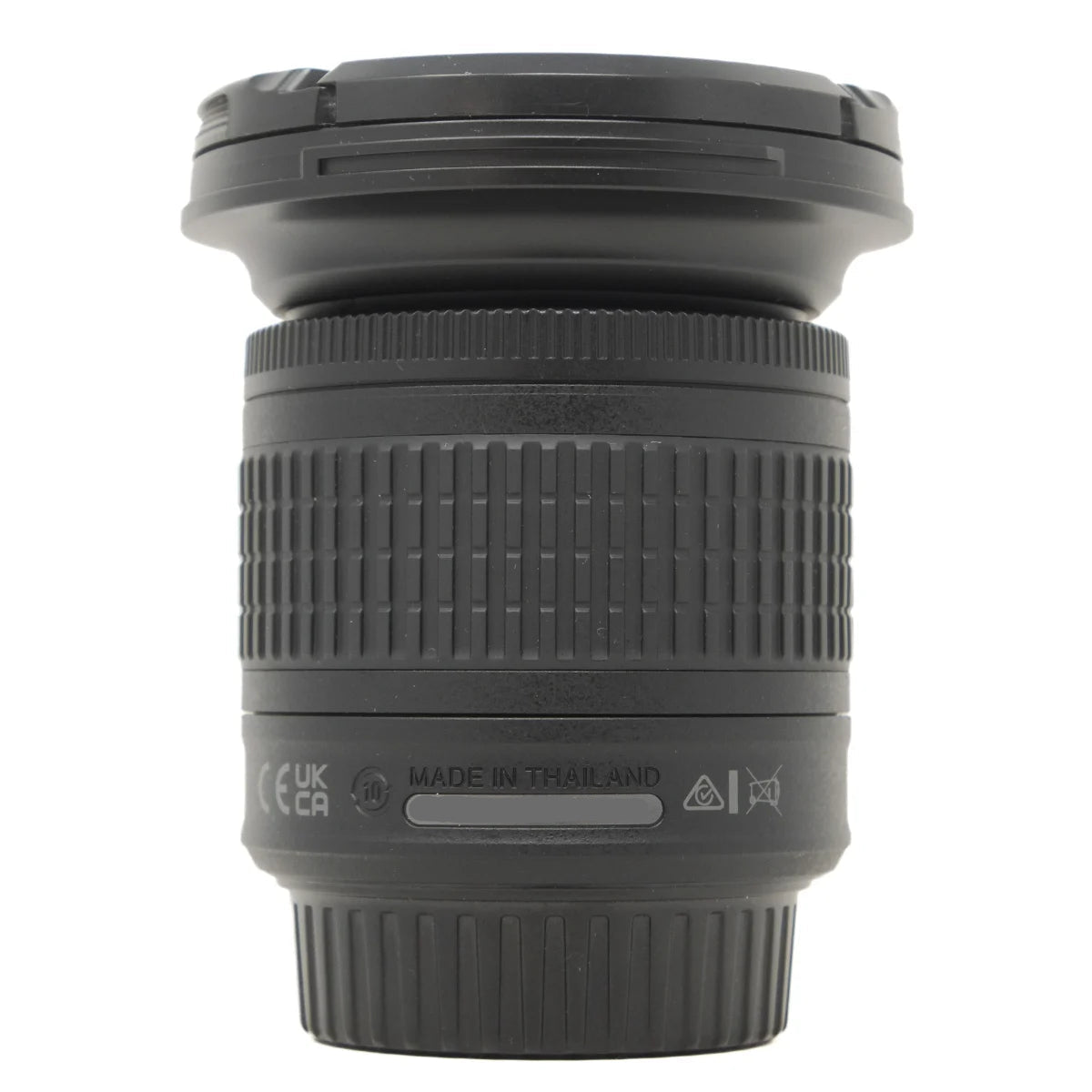 Used Nikon AF-P 10-20mm f4.5-5.6 G VR Lens - side angle