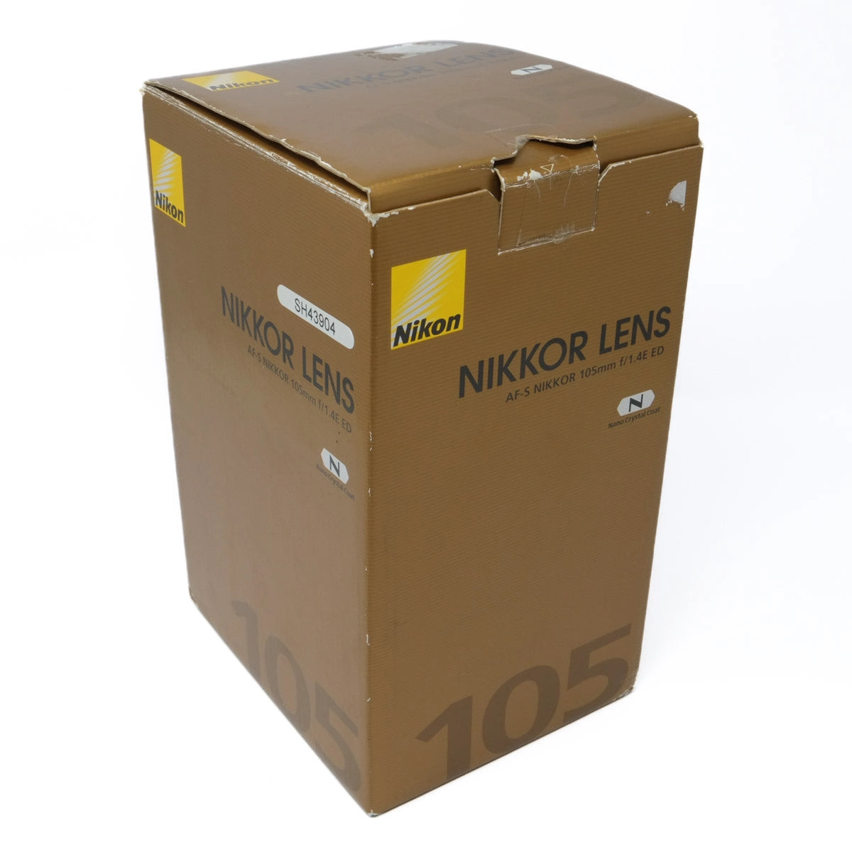 Used Nikon AF-S 105mm f1.4E ED Lens - original box