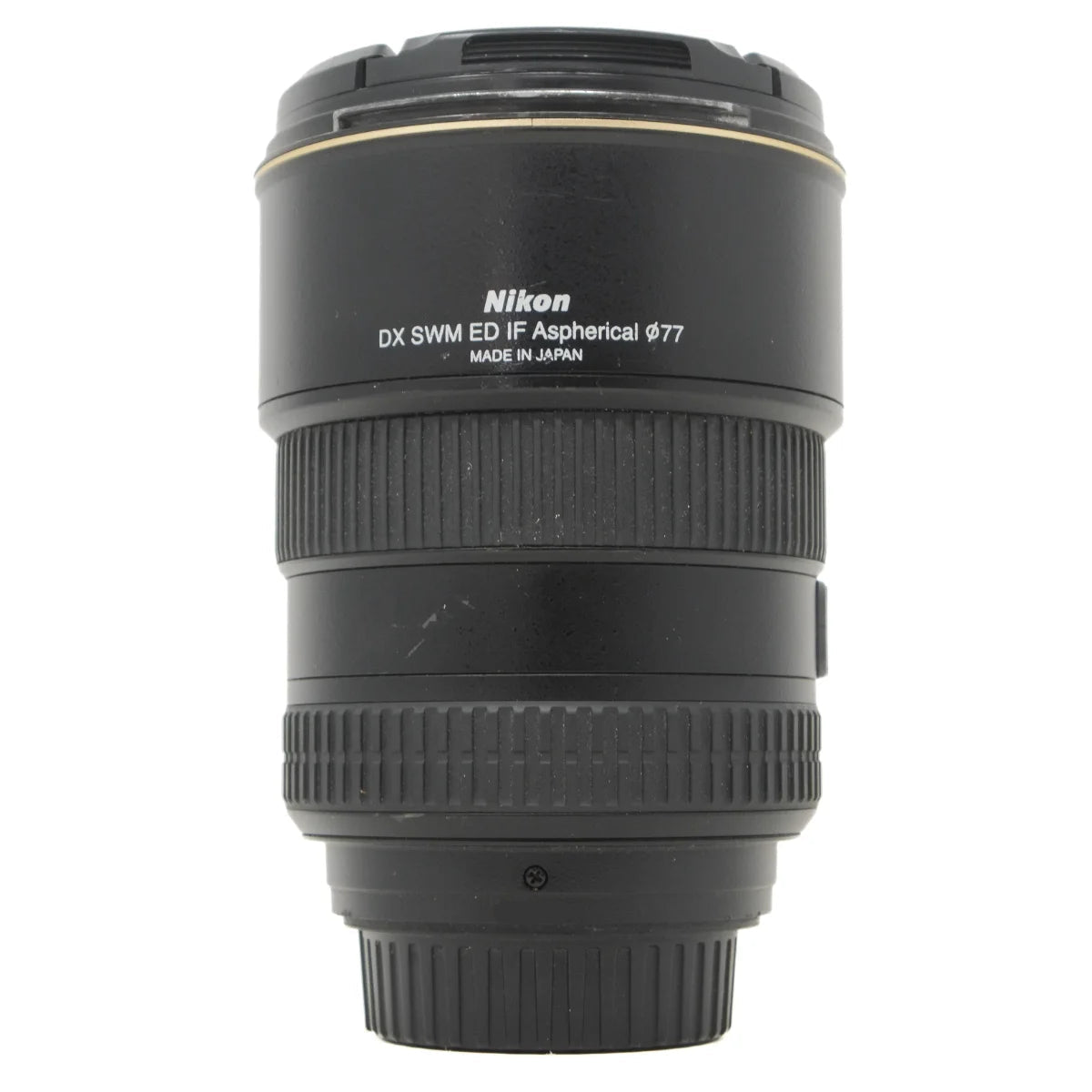 Used Nikon AF-S 17-55mm F2.8G Lens - side angle