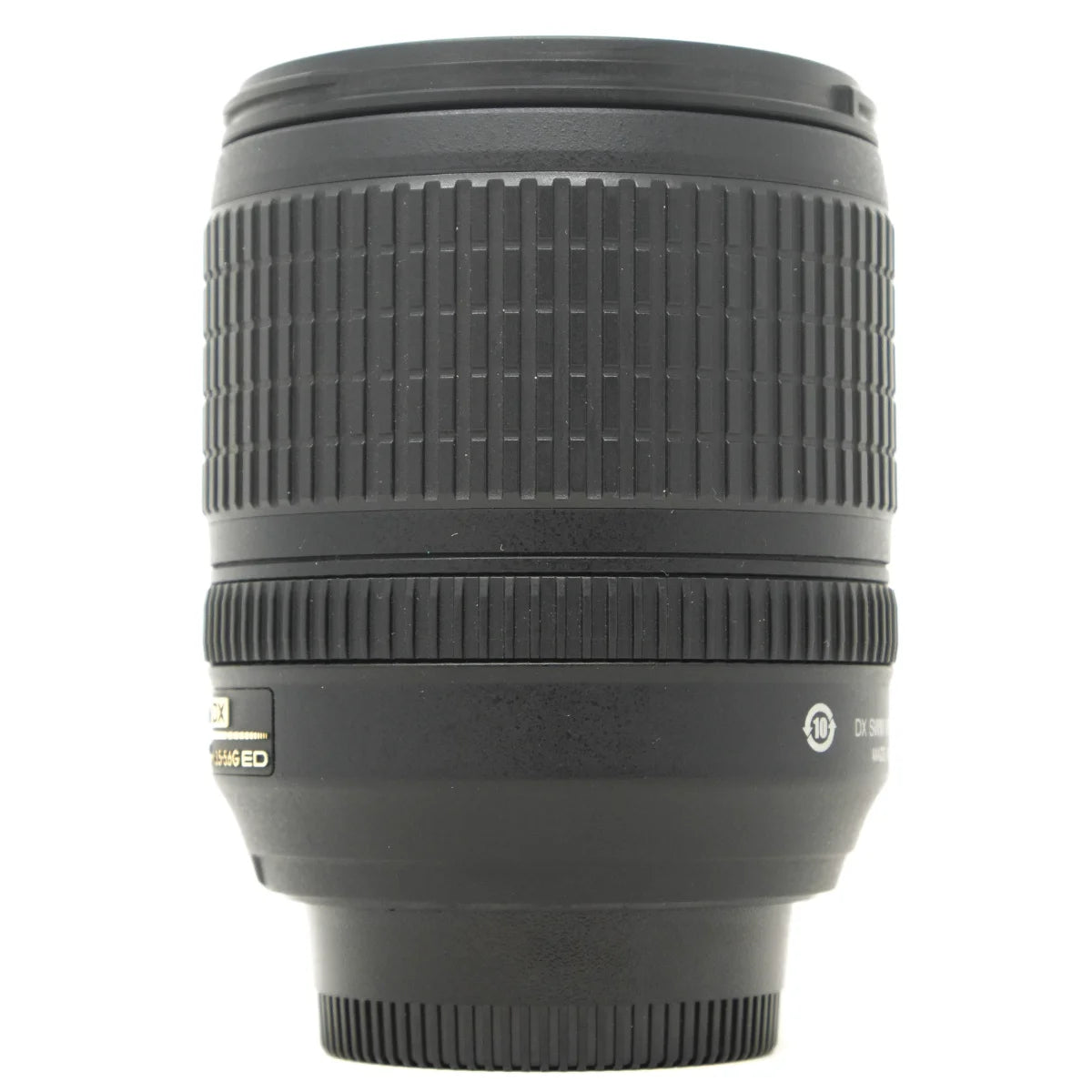 Used Nikon AF-S 18-105mm F3.5-5.6G ED VR DX Lens - side angle