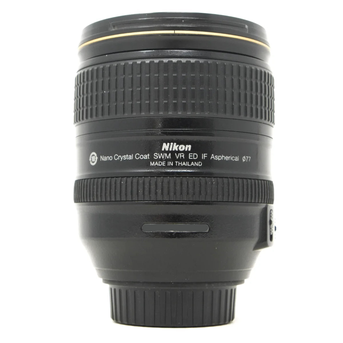 Used Nikon AF-S 24-120mm f4G ED VR Lens - side angle