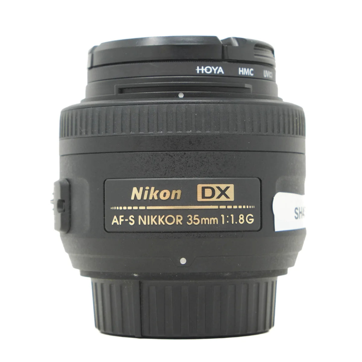 Used Nikon AF-S 35mm F1.8G DX Lens - front angle
