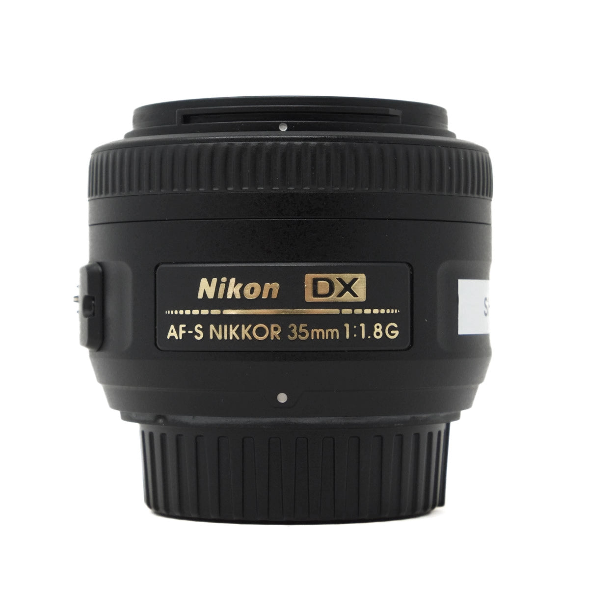 Used Nikon AF-S DX 35mm F1.8 G Lens - Front angle
