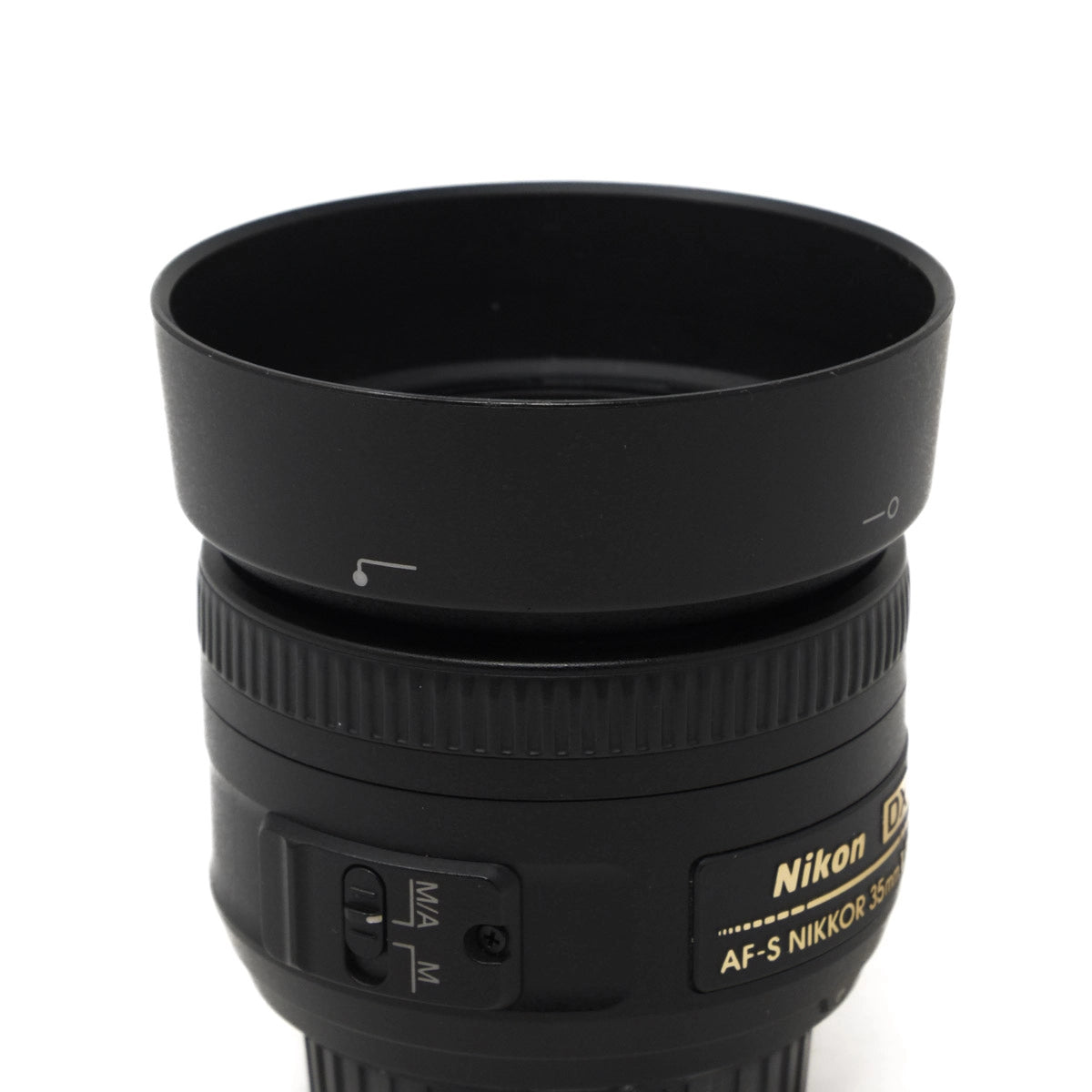 Used Nikon AF-S DX 35mm F1.8 G Lens - Lens hood