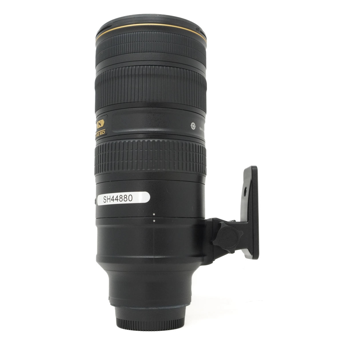 Used Nikon AF-S Nikkor 70-200mm F2.8G VR II ED N Lens - side angle