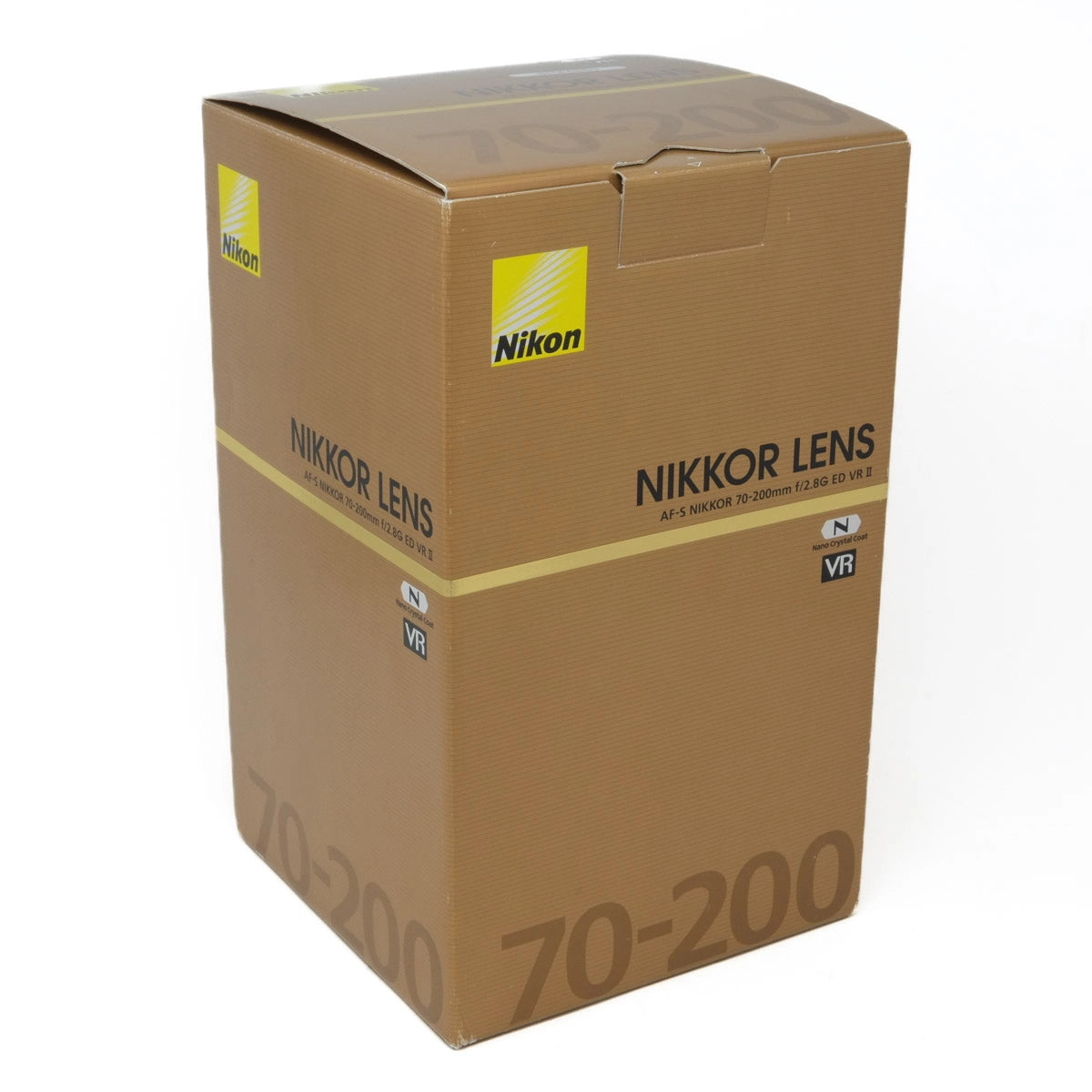 Used Nikon AF-S Nikkor 70-200mm F2.8G VR II ED N Lens - original box